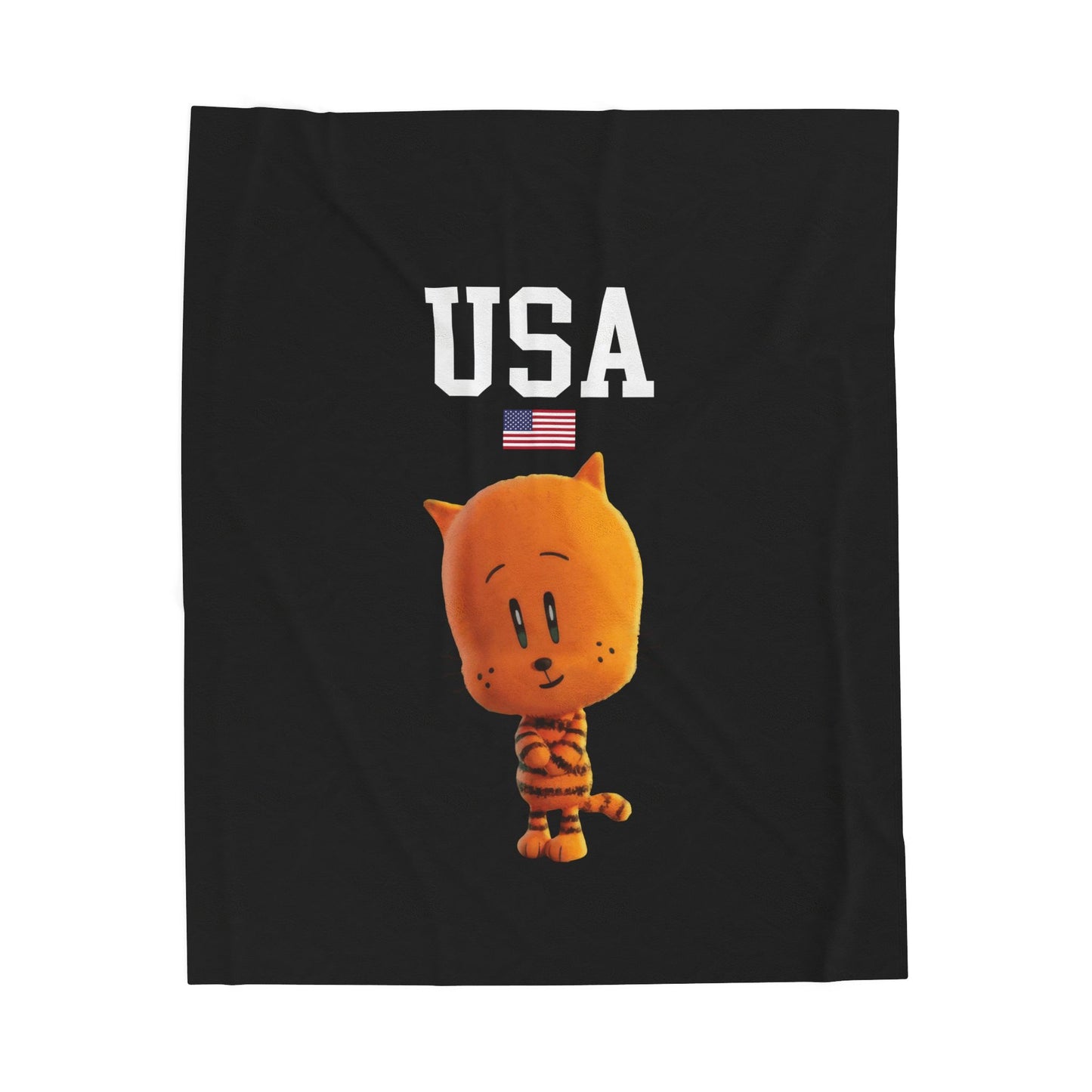 Princess Grace  TEAM USA  Velveteen Plush Blanket