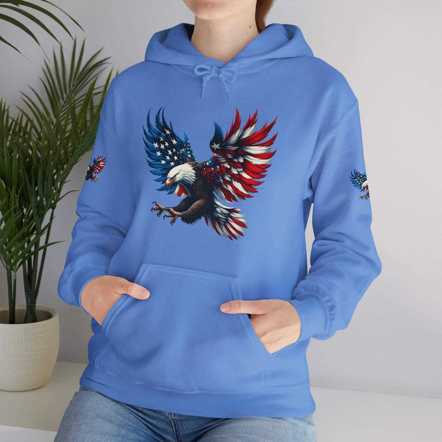 Princess Grace American Eagle Unisex Heavy Blend Hooded Sweatshirt