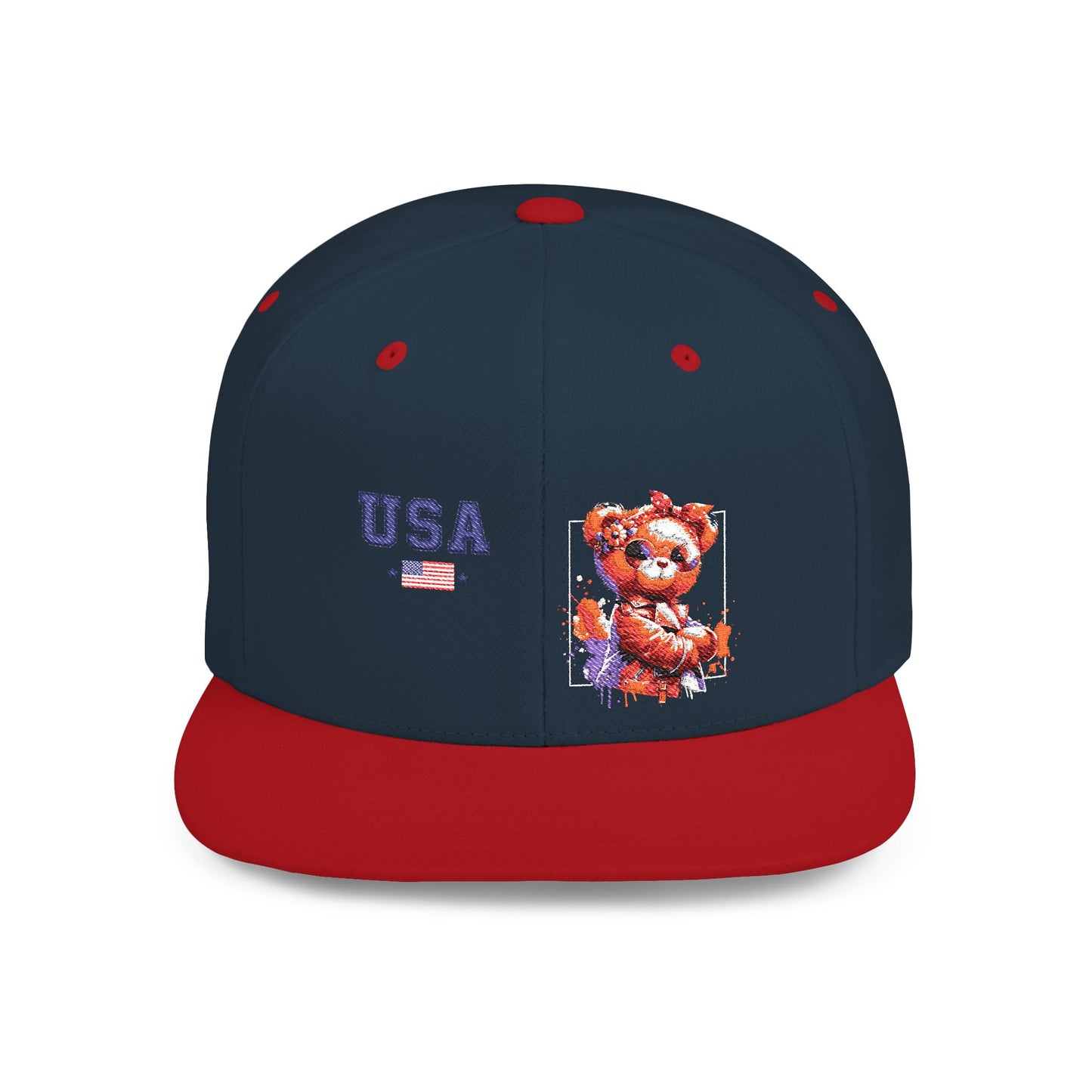 Princess Grace  TEAM USA  Flat Bill Snapback Hat