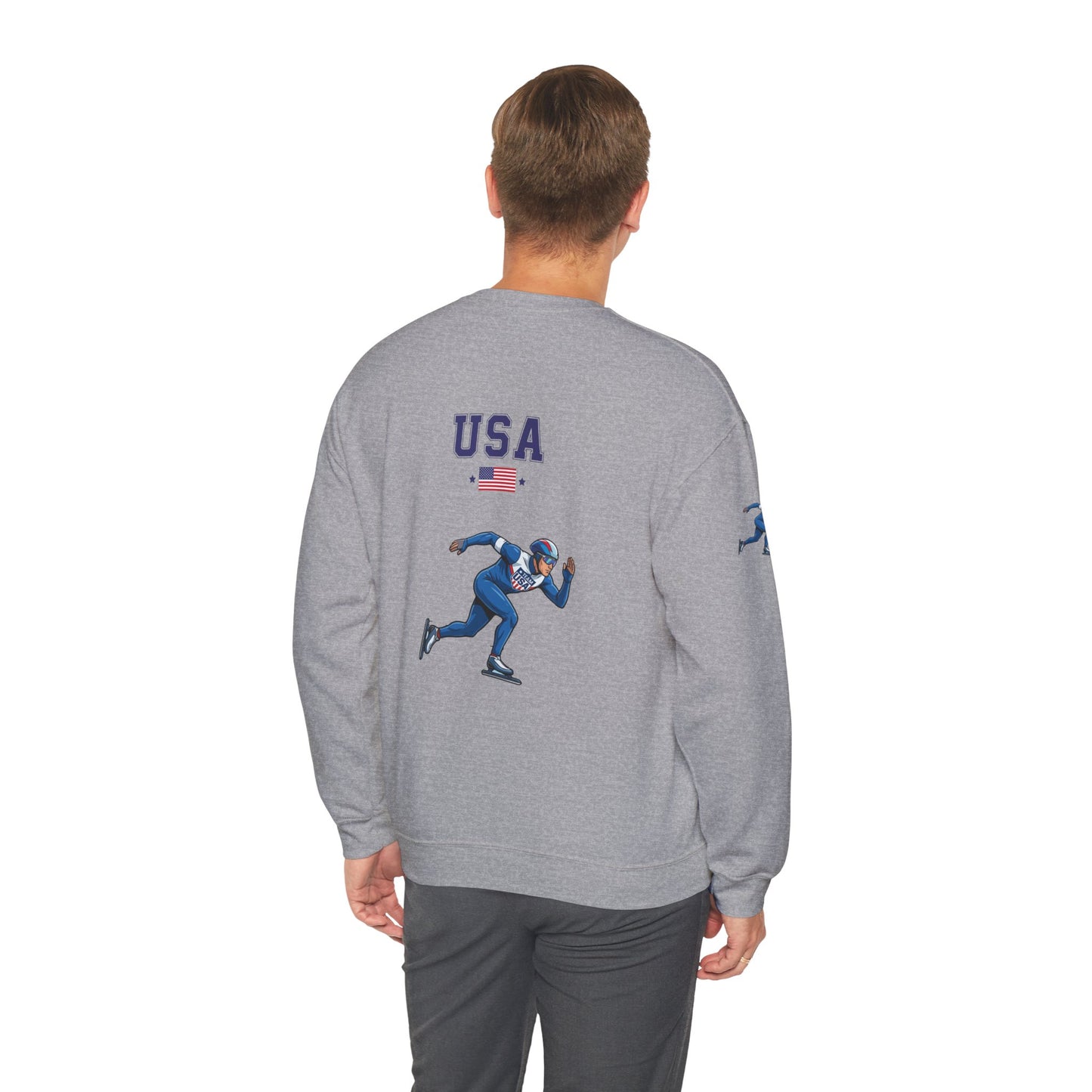 Princess Grace  TEAM USA  Unisex Heavy Blend  Crewneck Sweatshirt