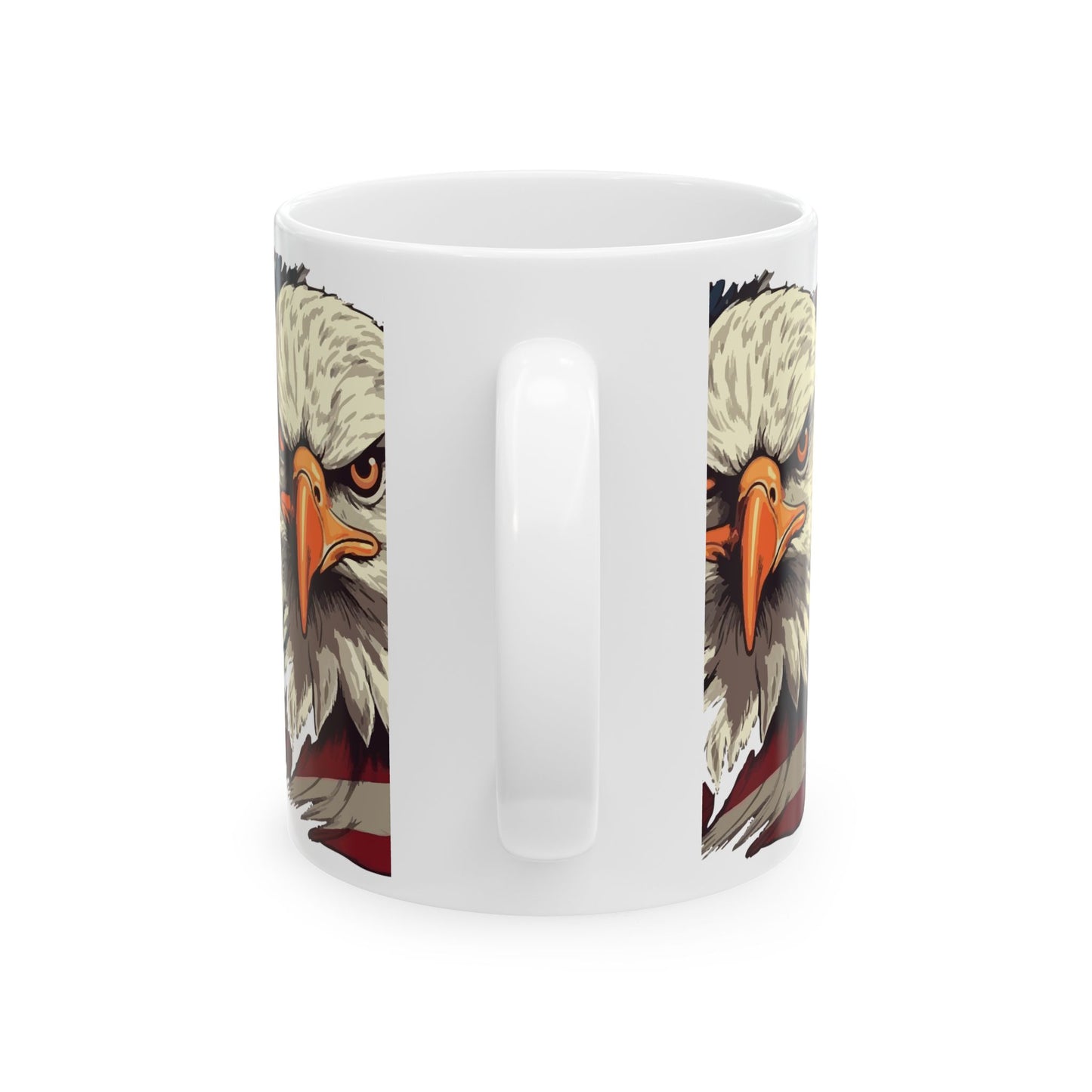 Princess Grace  Patriotic Eagle Ceramic Mug  11oz & 15oz