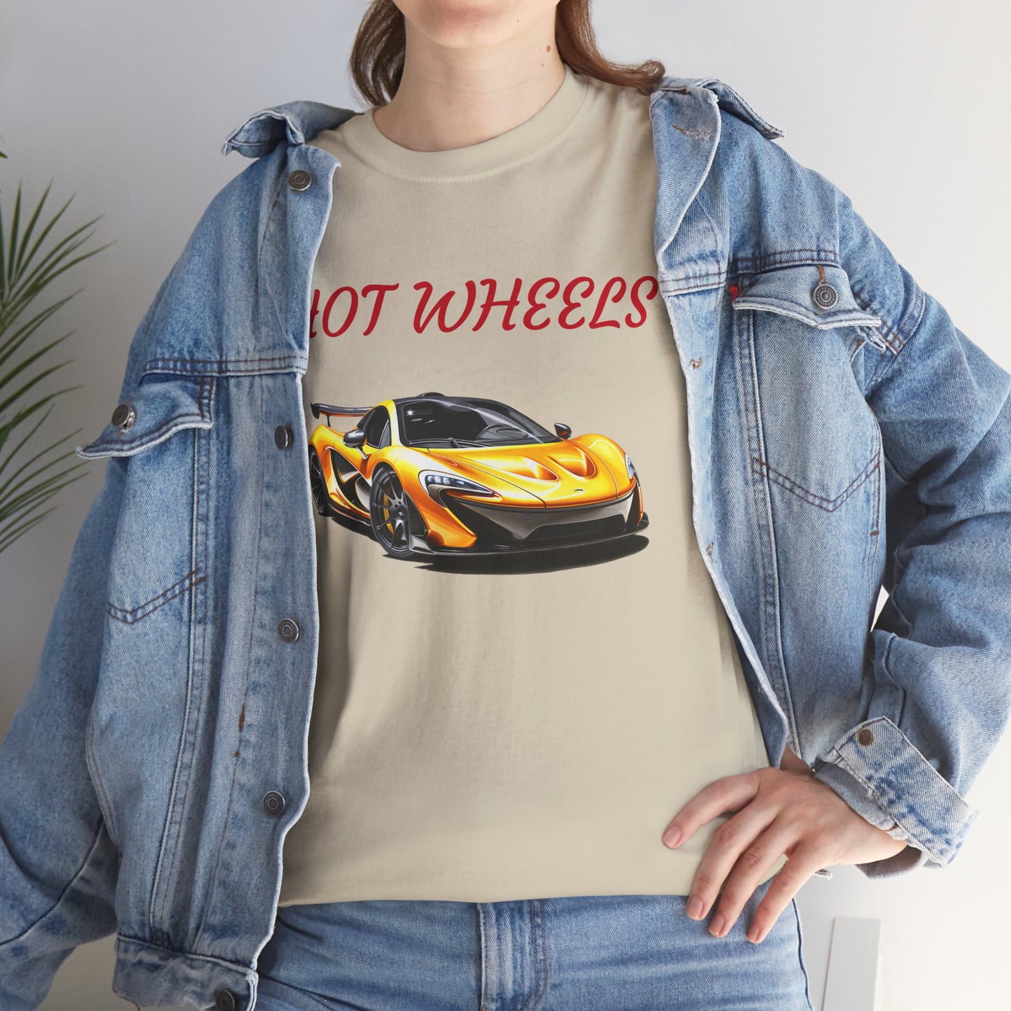 Princess Grace  Hot Wheels Unisex Heavy Cotton Tee Perfect for Car Enthusiasts