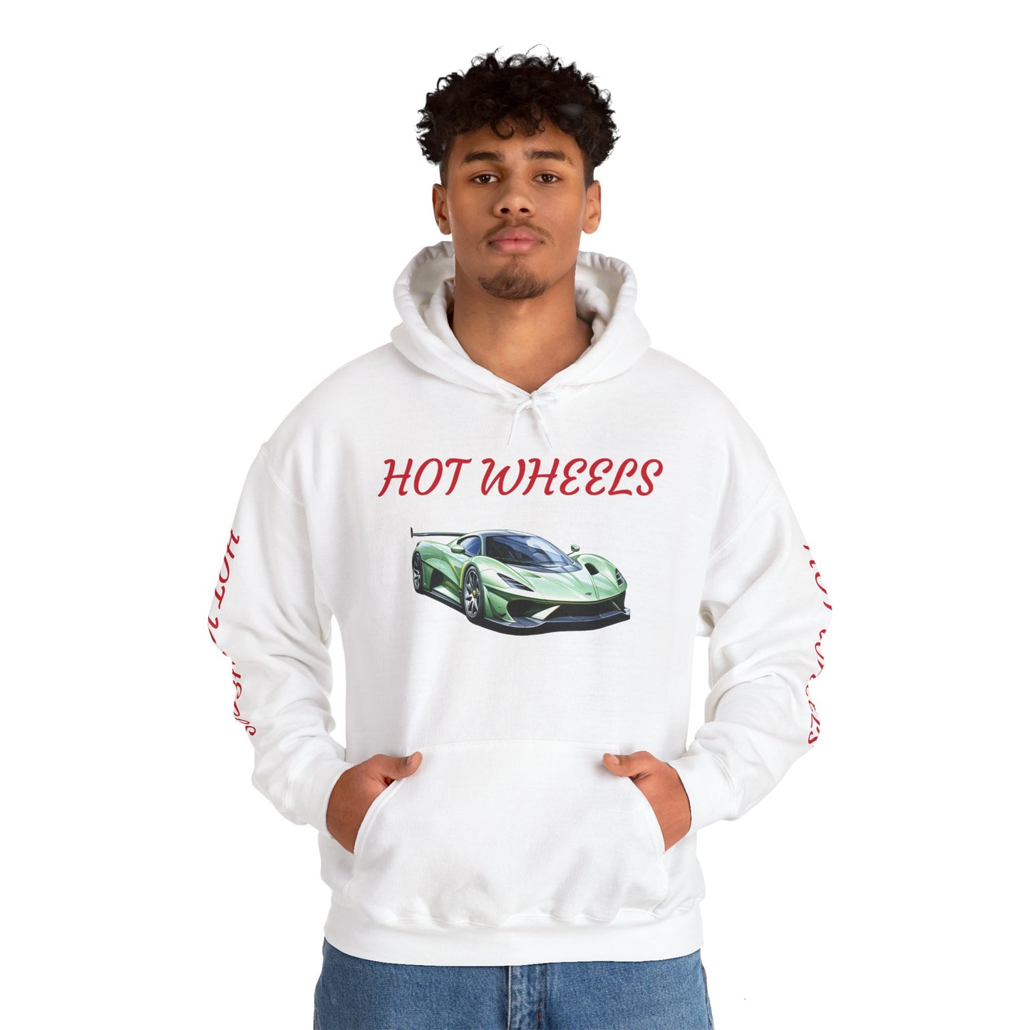 Princess Grace  Hot Wheels Unisex Hooded Sweatshirt Sports Car Lovers Collection