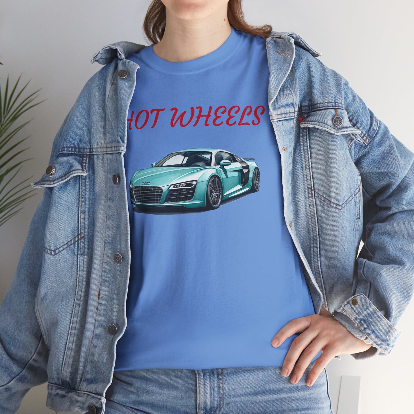 Princess Grace  Hot Wheels Unisex Heavy Cotton Tee Perfect for Car Enthusiasts & Casual Wear