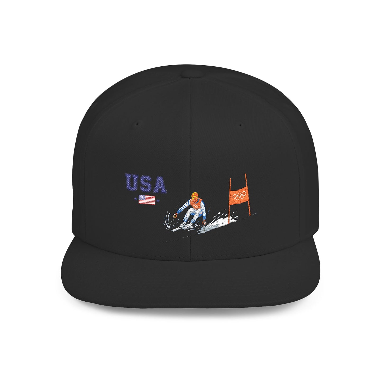 Princess Grace  TEAM USA  Flat Bill Snapback Hat