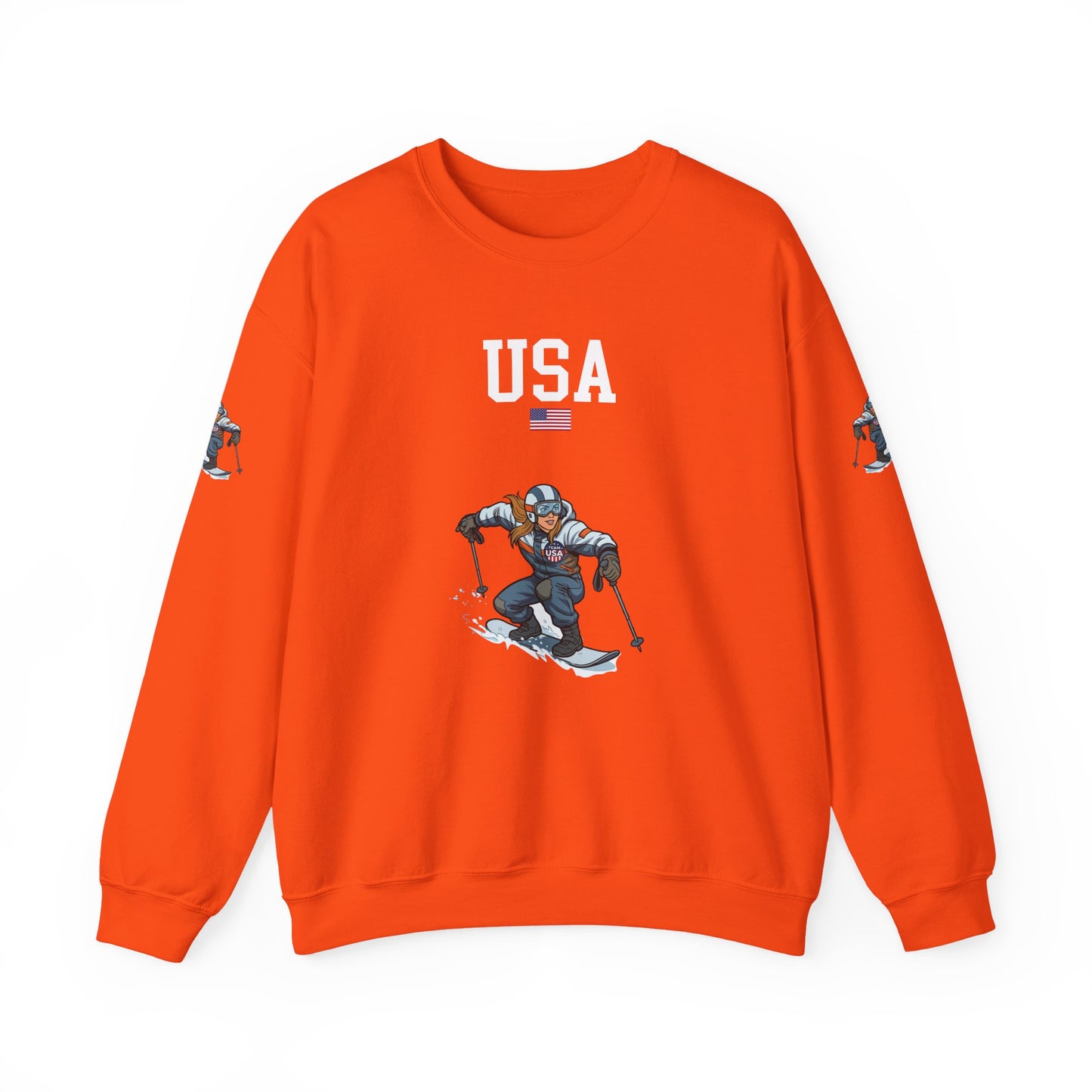 Princess Grace  TEAM USA  Unisex Heavy Blend Crewneck Sweatshirt