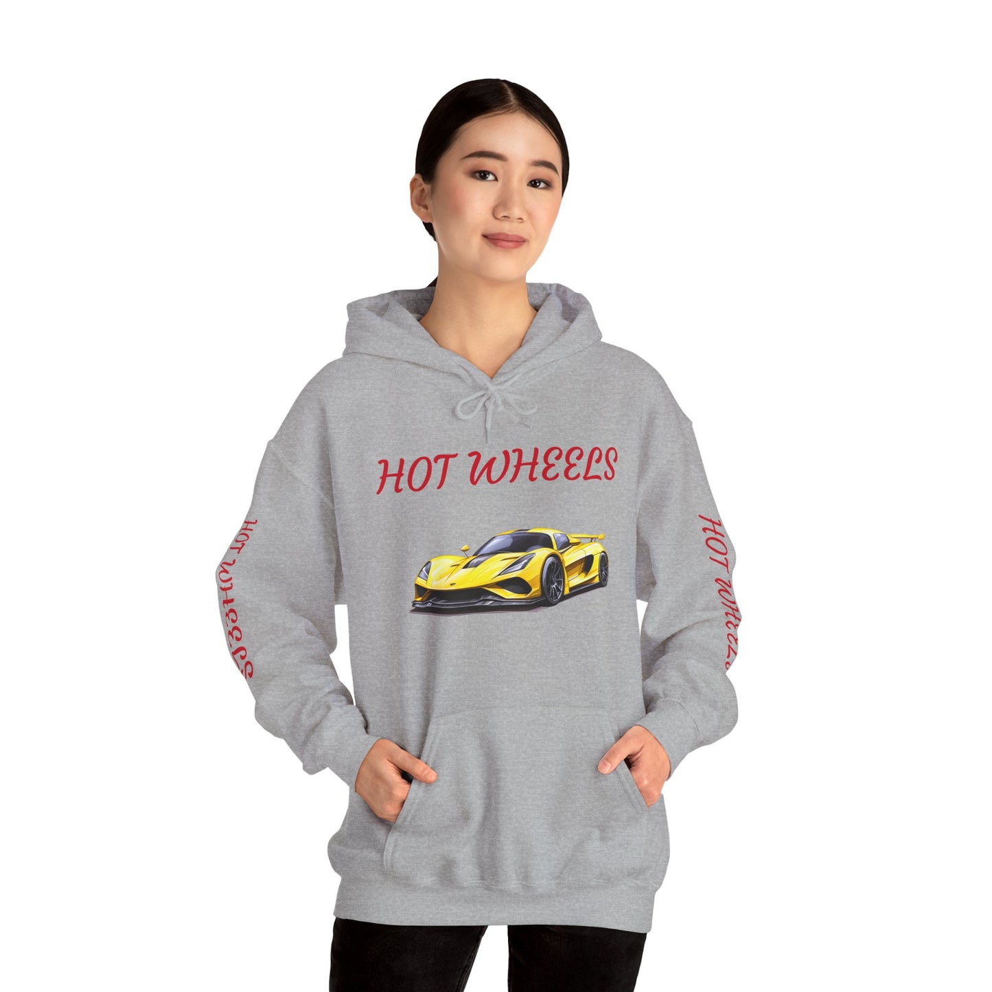 Princess Grace  Cool Hot Wheels Unisex Heavy Blend Hooded Sweatshirt Car Enthusiast Gift