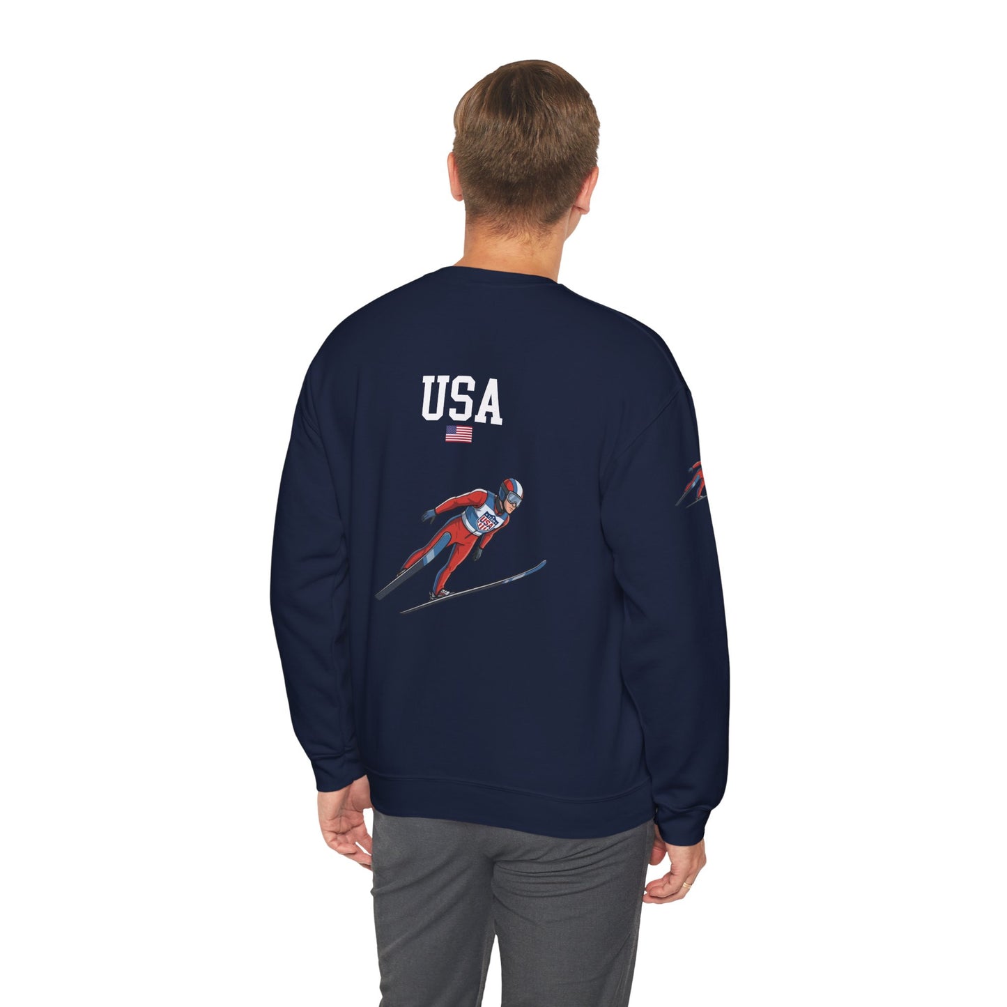 Princess Grace  TEAM USA  Unisex Heavy Blend  Crewneck Sweatshirt