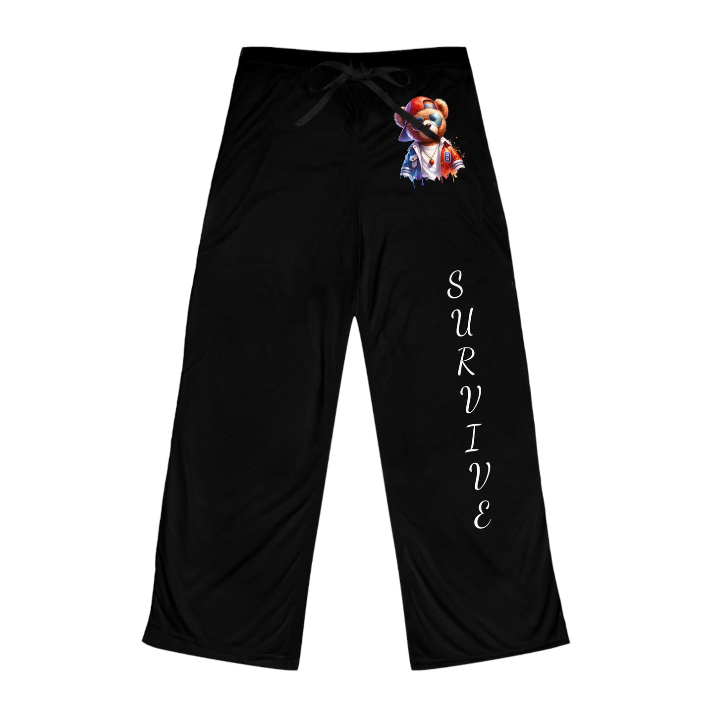 Princess Grace  Survive Graphic Pajama Pants  Cozy Sleepwear for Relaxation