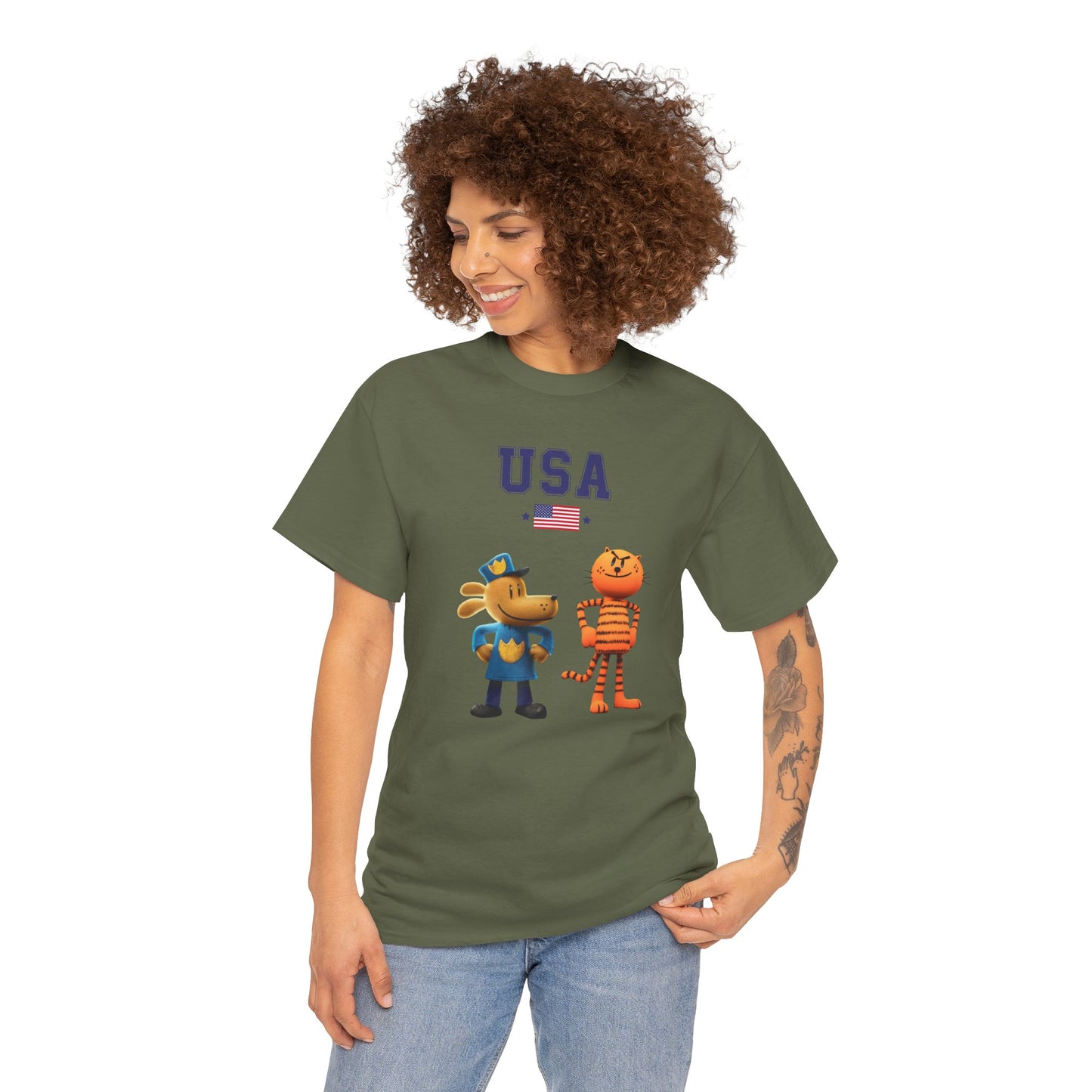 Princess Grace  TEAM USA  Unisex Heavy Cotton Tee