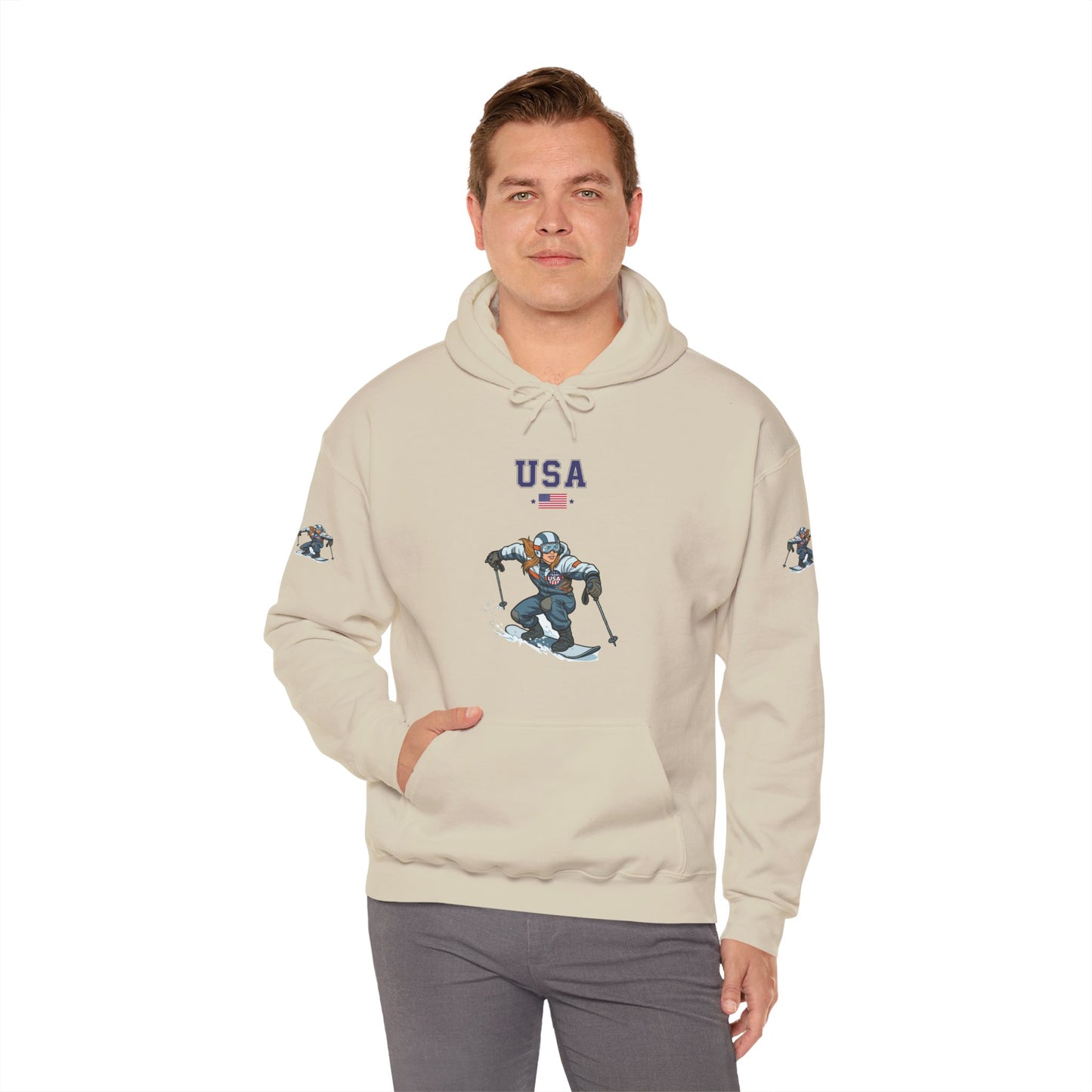 Princess Grace  TEAM USA  Unisex Heavy Blend Hooded Sweatshirt
