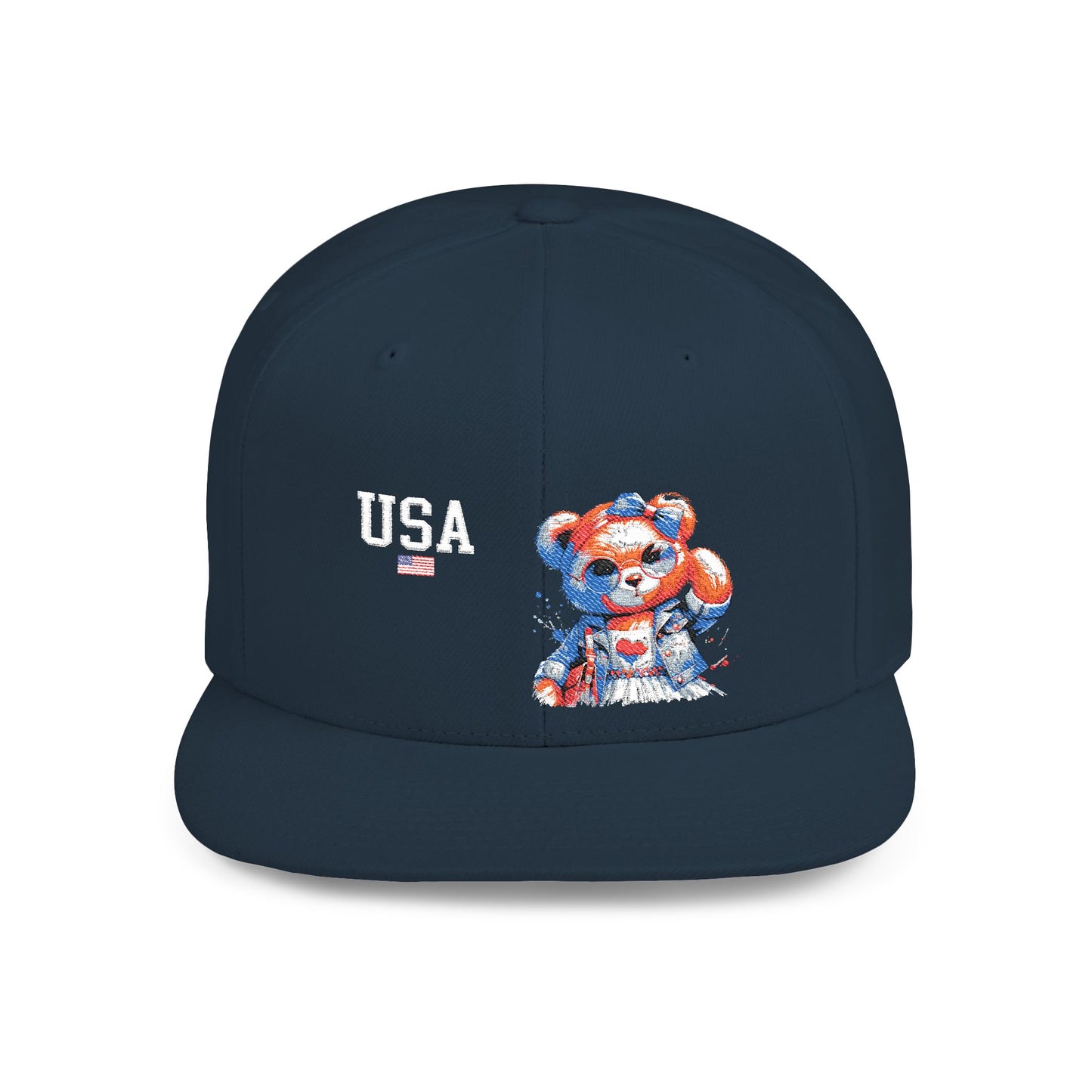 Princess Grace  TEAM USA  Flat Bill Snapback Hat