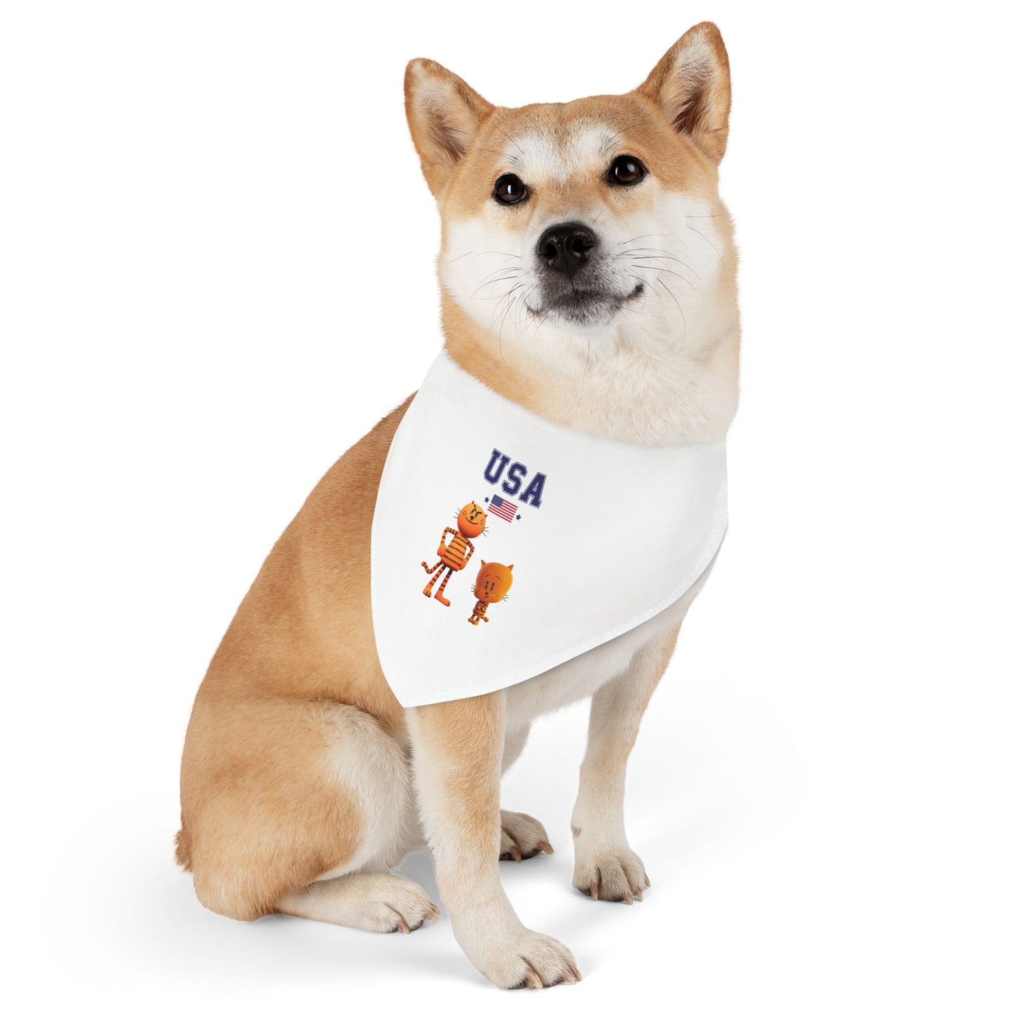 Princess Grace  TEAM USA  Pet Bandana Collar