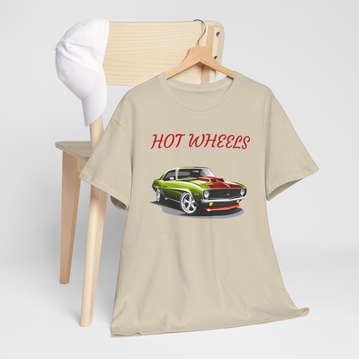 Princess Grace  Hot Wheels Unisex Heavy Cotton Tee Classic Car Graphic T-Shirt