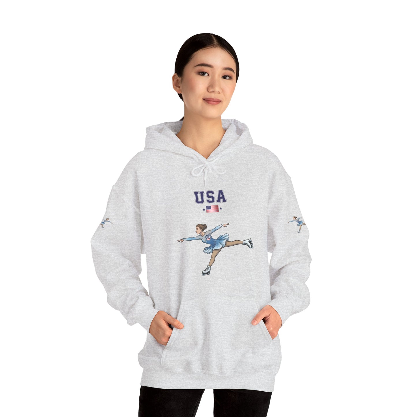 Princess Grace  TEAM USA  Unisex Heavy Blend Hooded Sweatshirt