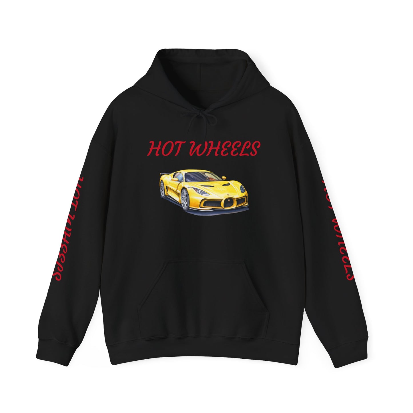 Princess Grace  Hot Wheels Unisex Hooded Sweatshirt Racing Style for Car Enthusiasts