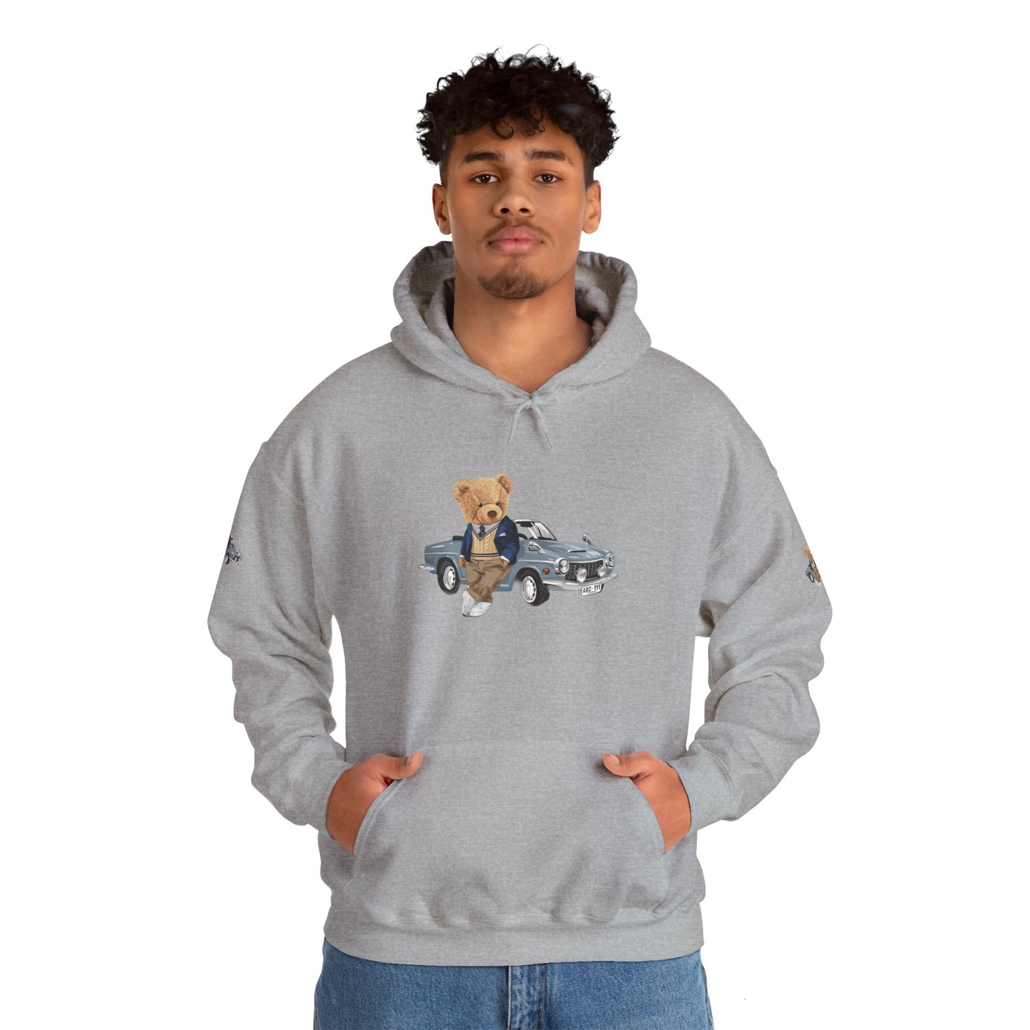 Princess Grace  Luxury Bear Hoodie  Chic & Cozy Unisex Sweatshirt