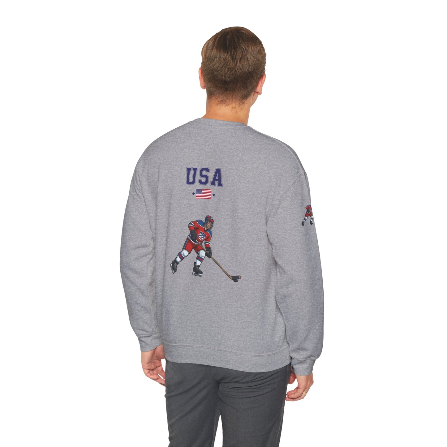Princess Grace  TEAM USA  Unisex Heavy Blend  Crewneck Sweatshirt