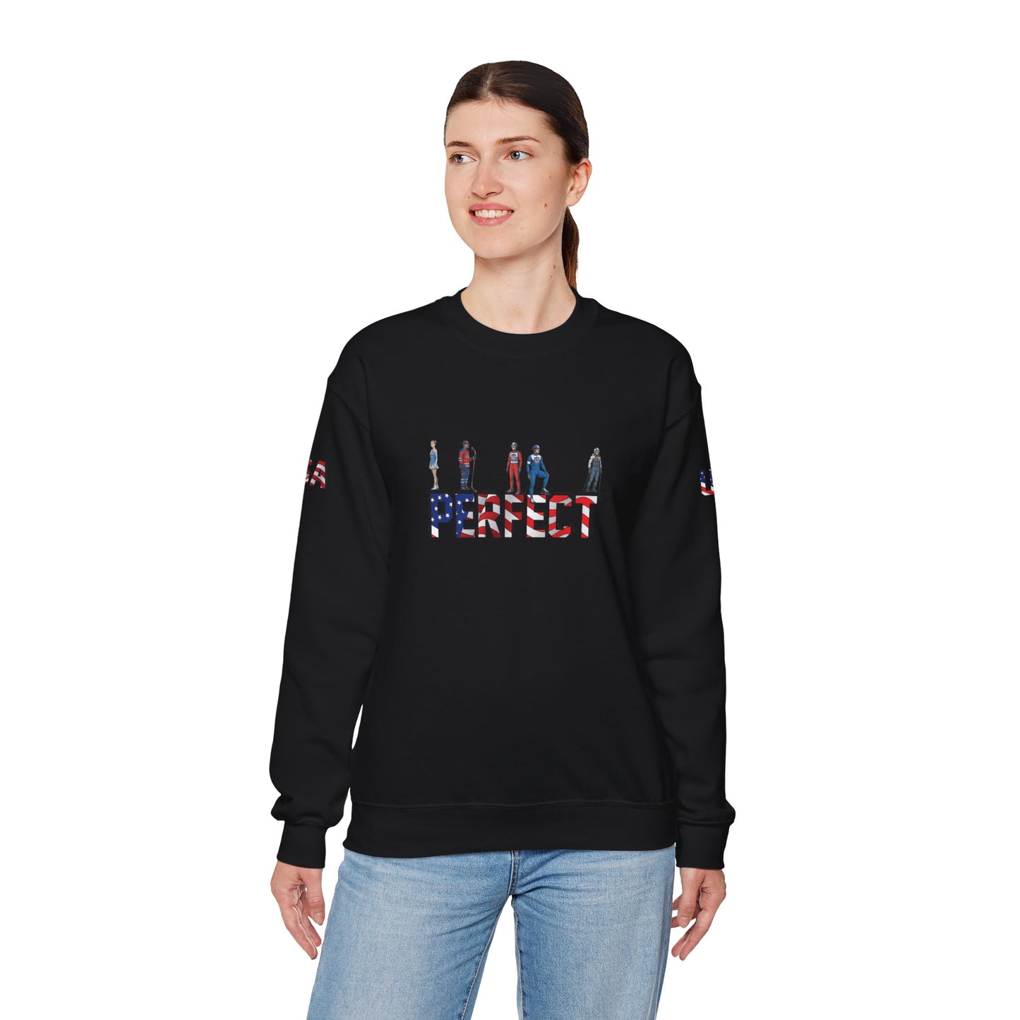 Princess Grace  TEAM USA  Unisex Heavy Blend  Crewneck Sweatshirt
