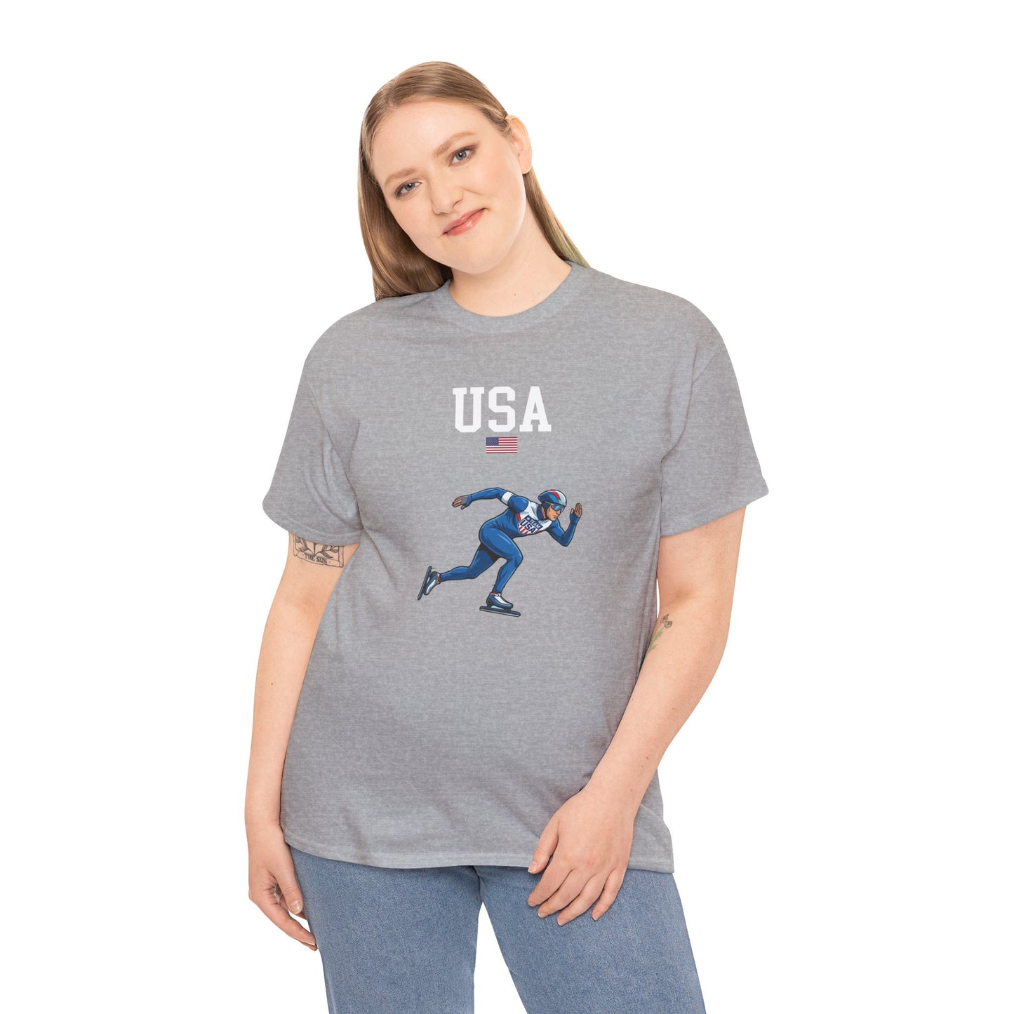 Princess Grace  TEAM USA  Unisex Heavy Cotton Tee