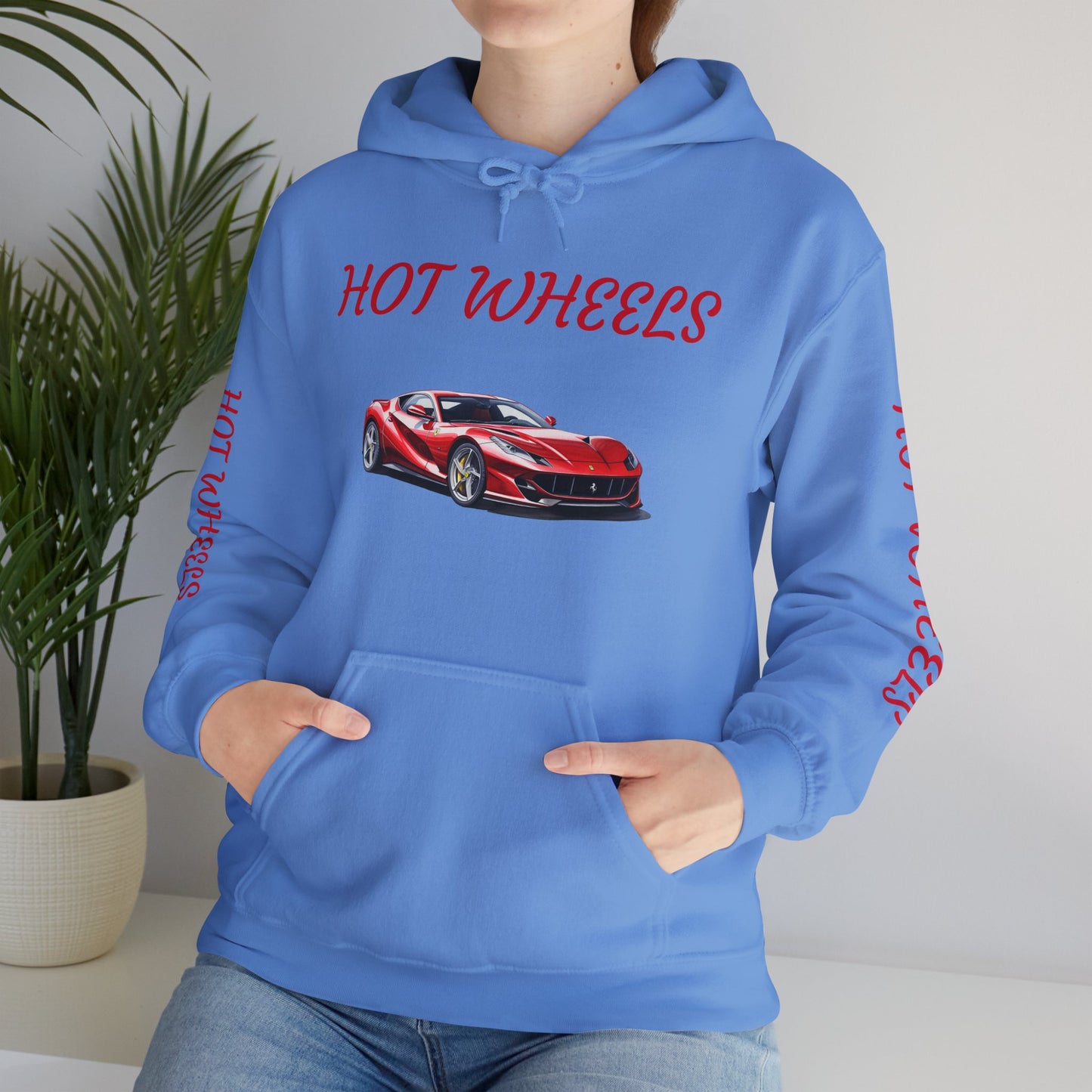 Princess Grace  Hot Wheels Unisex Hooded Sweatshirt  Car Enthusiast Apparel