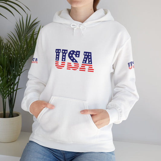 Princess Grace  TEAM USA  Unisex Heavy Blend  Hooded Sweatshirt  Patriotic Eagle Design