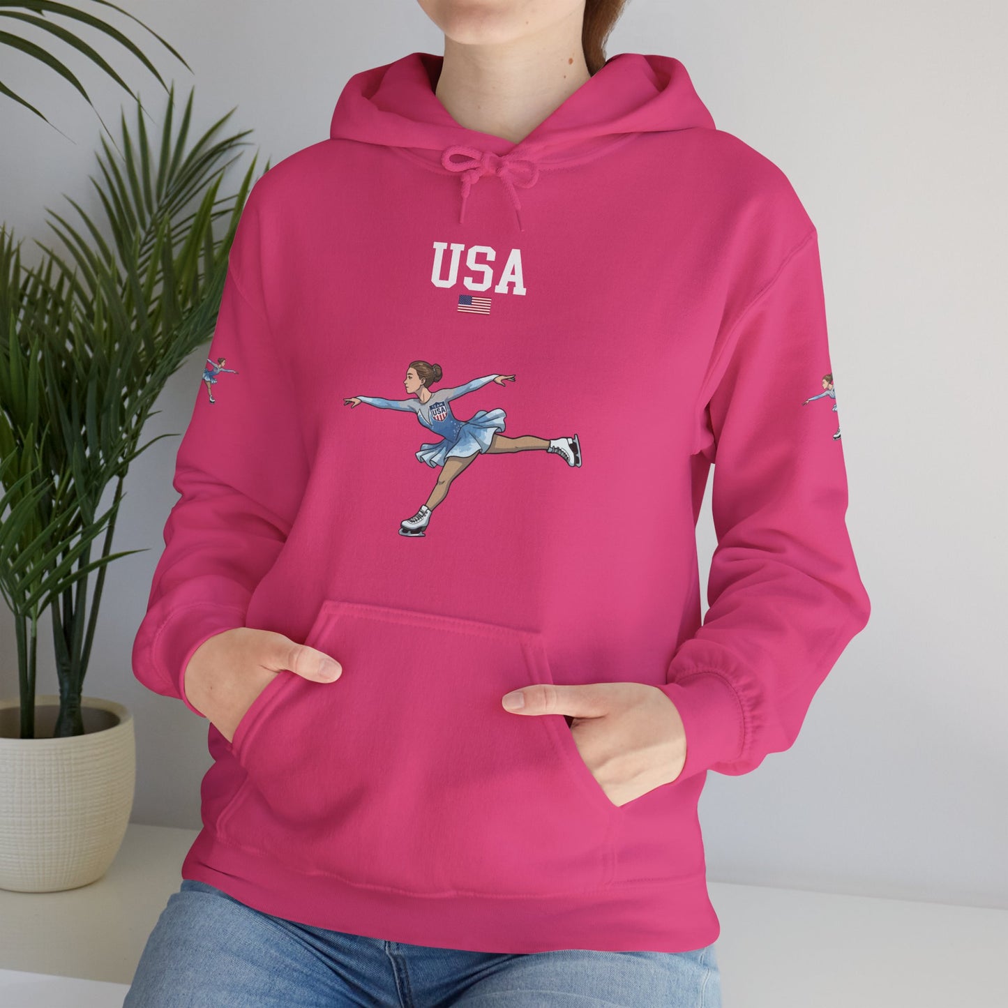 Princess Grace  TEAM USA  Unisex Heavy Blend  Hooded Sweatshirt