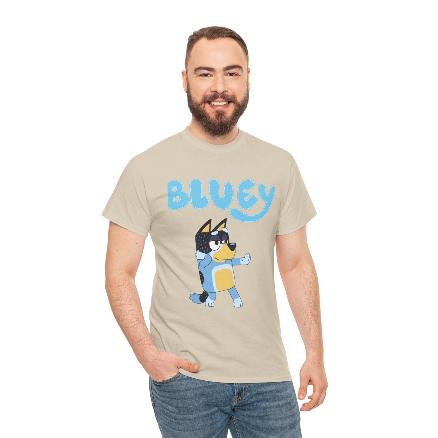 Princess Grace  Bluey Unisex Heavy Cotton Tee  Fun & Playful Kids Shirt