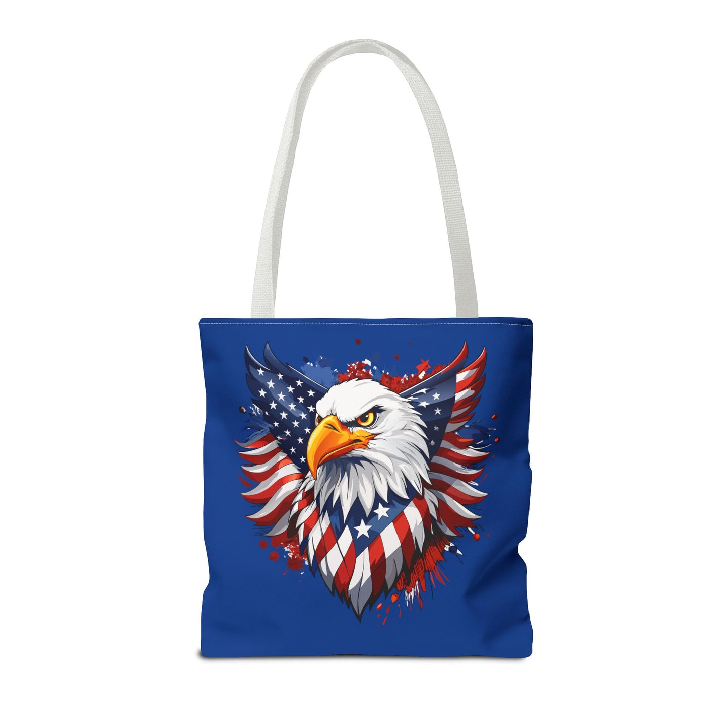 Princess Grace  Patriotic Eagle Tote Bag USA Flag Design for Independence Day & Everyday Use