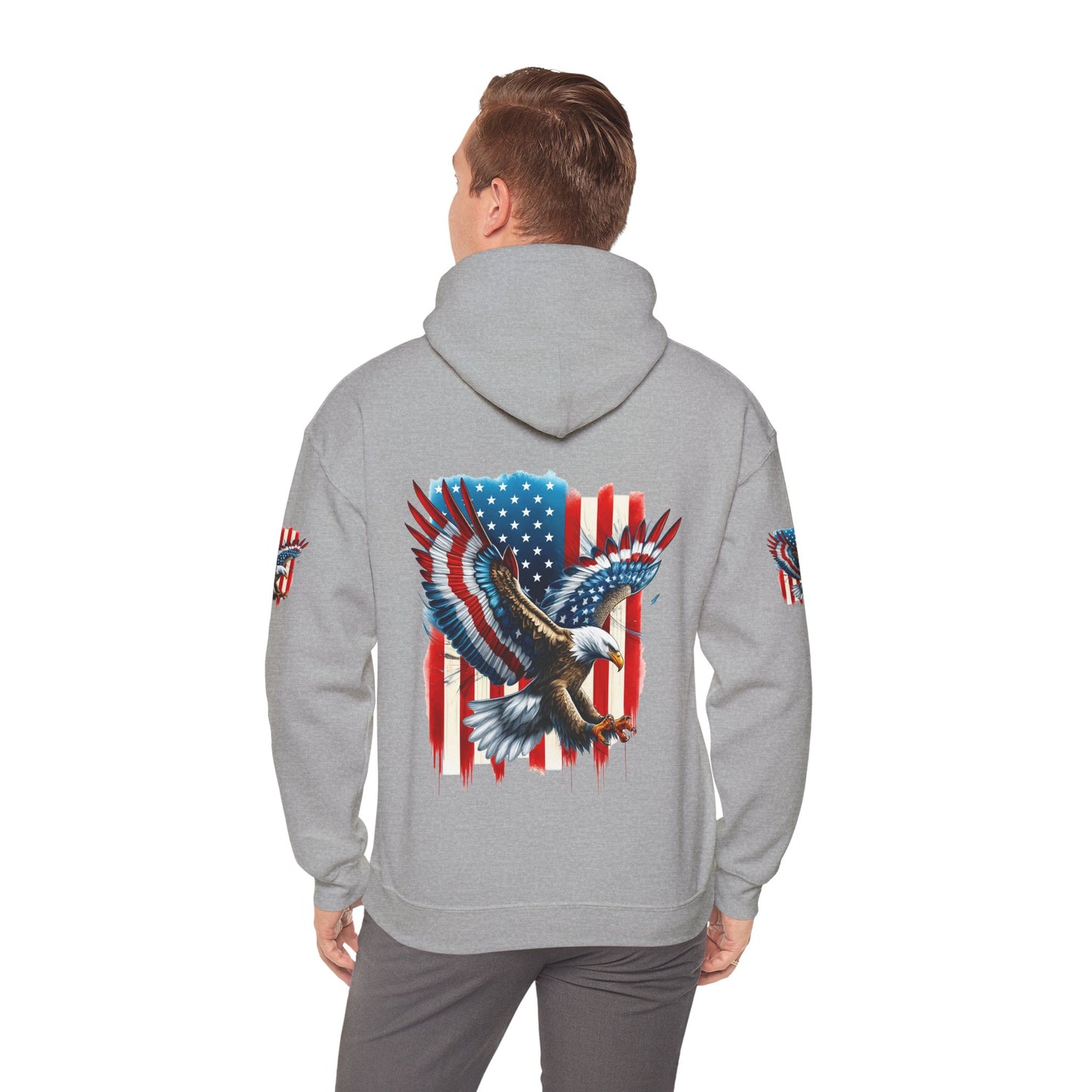 Princess Grace Patriotic Unisex Heavy Blend Hooded Sweatshirt