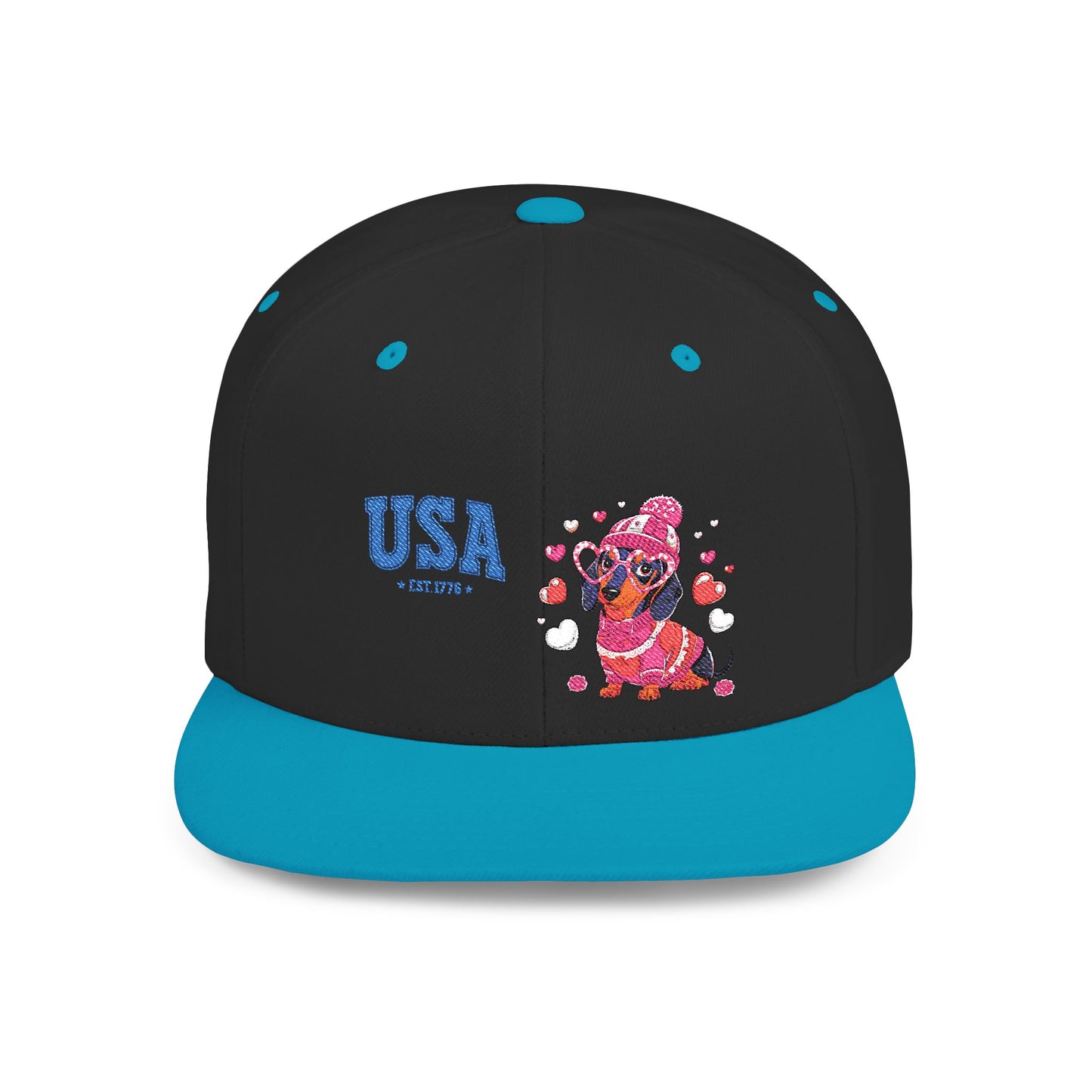 Princess Grace  TEAM USA  Flat Bill Snapback Hat