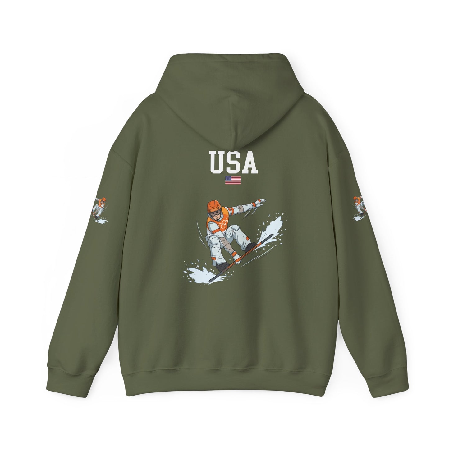 Princess Grace  TEAM USA  Unisex Heavy Blend Hooded Sweatshirt