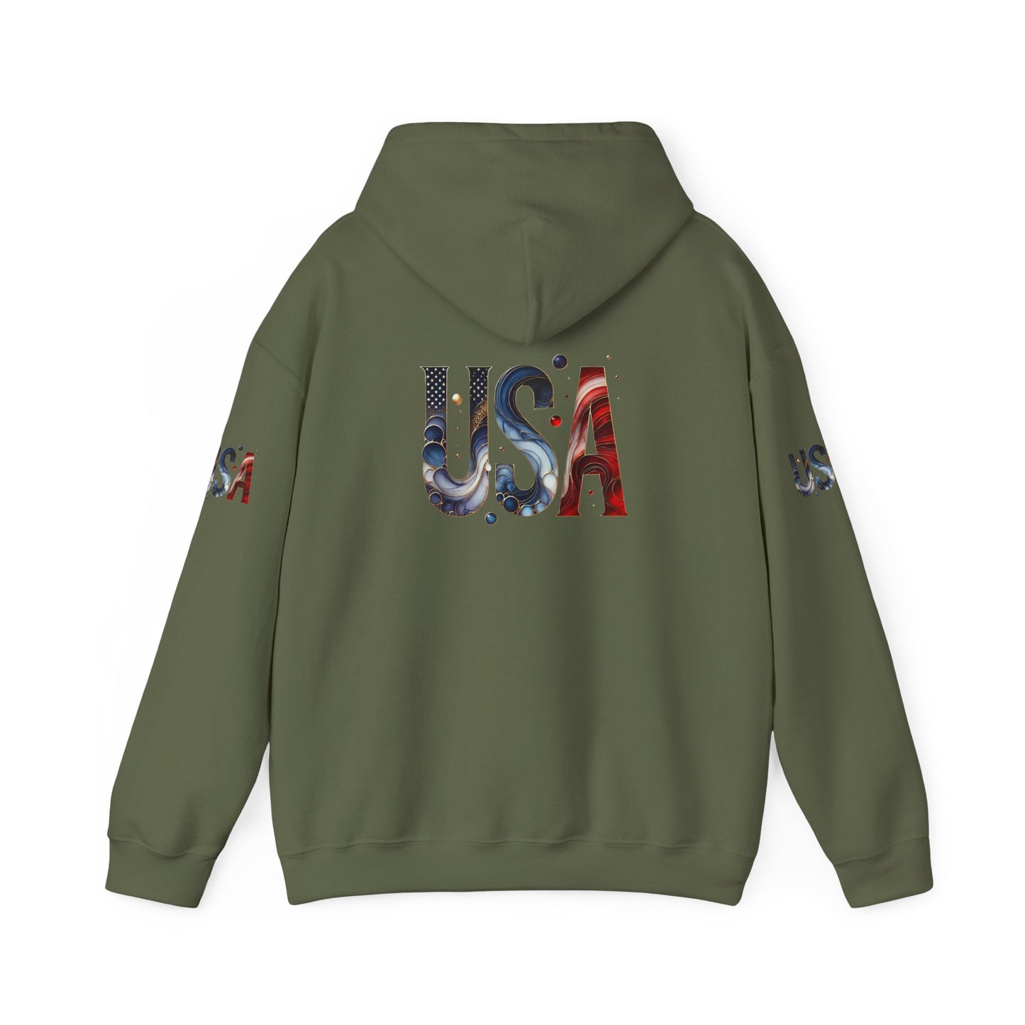 Princess Grace  TEAM USA  Unisex Heavy Bled   Hooded Sweatshirt