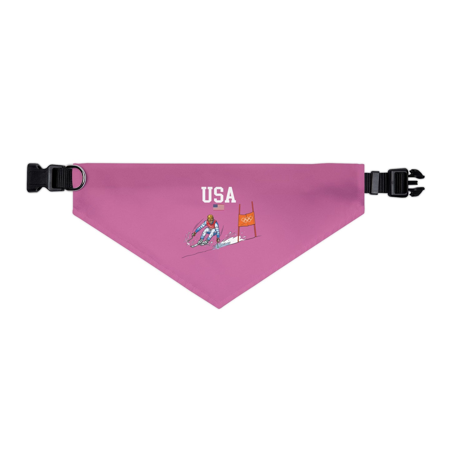 Princess Grace  TEAM USA  Pet Bandana Collar