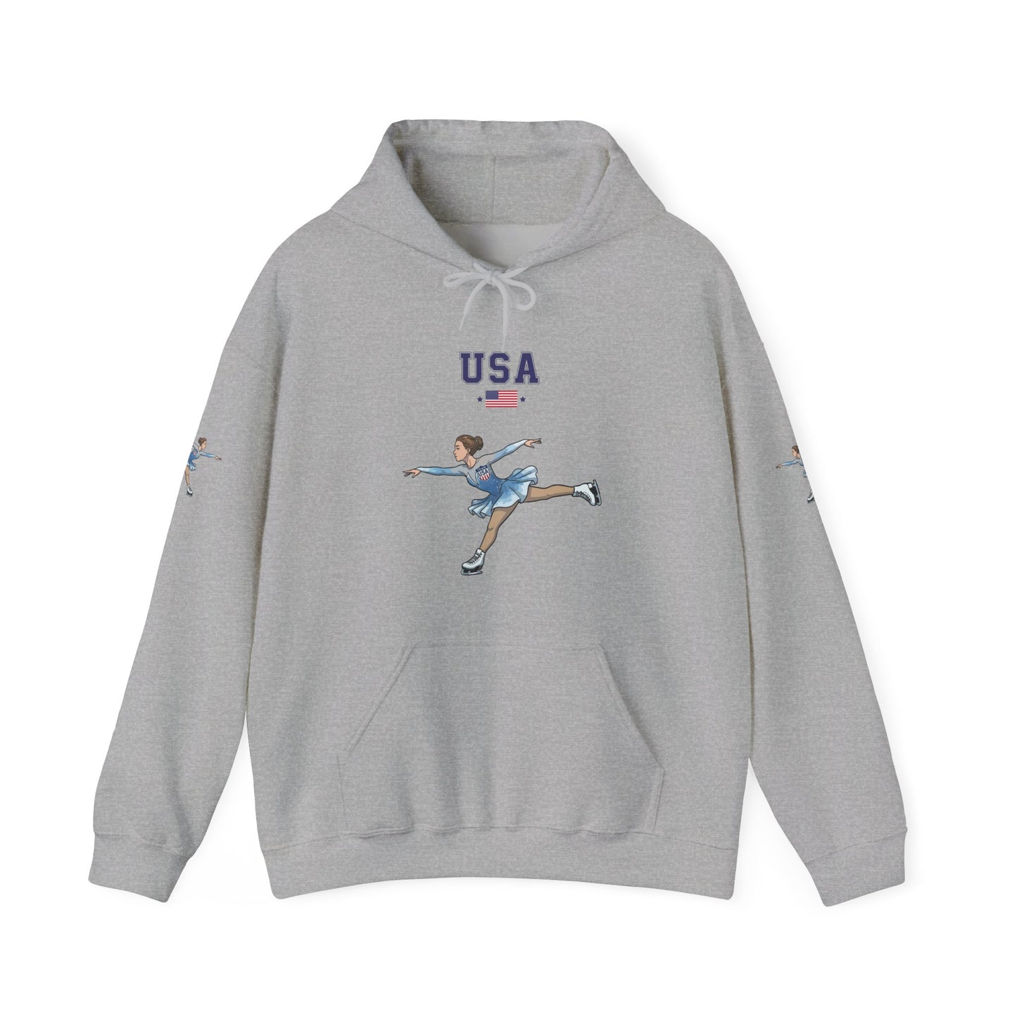 Princess Grace  TEAM USA  Unisex Heavy Blend Hooded Sweatshirt