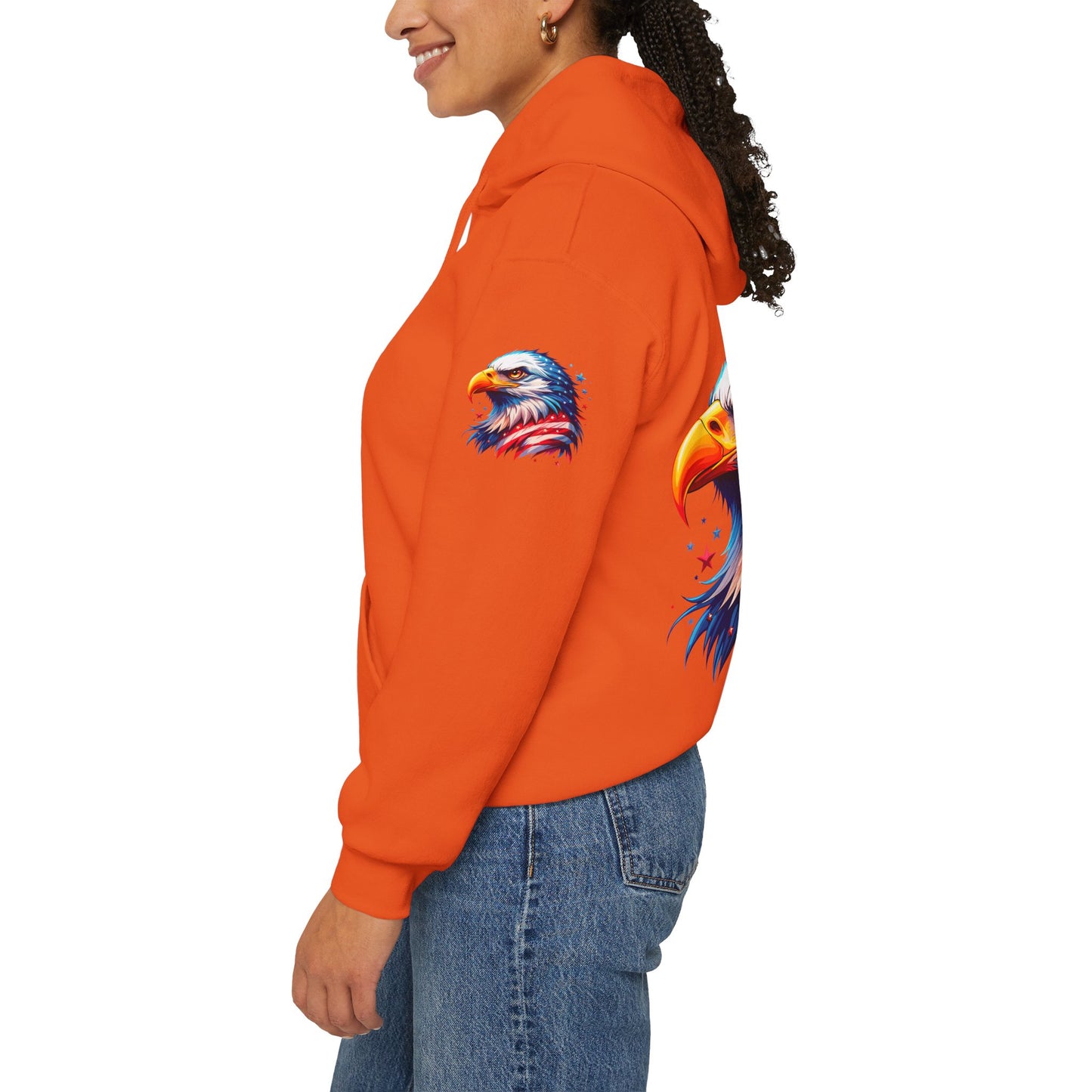 Princess Grace  American  Eagle Unisex Heavy Blend Hooded Sweatshirt
