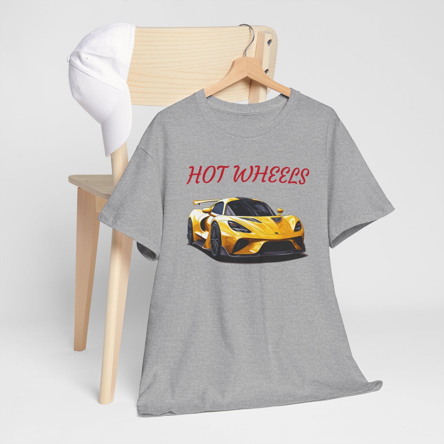 Princess Grace  Hot Wheels Unisex Heavy Cotton Tee Perfect for Car Enthusiasts