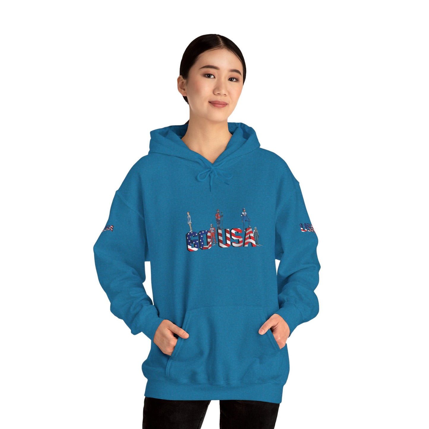 Princess Grace  TEAM USA  Unisex Heavy Blend  Hooded Sweatshirt