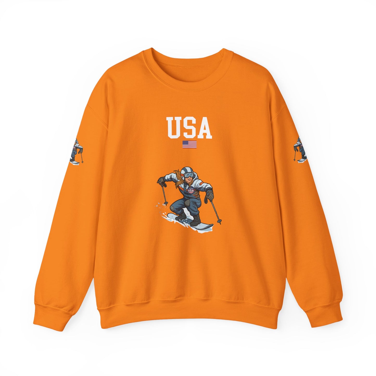 Princess Grace  TEAM USA  Unisex Heavy Blend Crewneck Sweatshirt