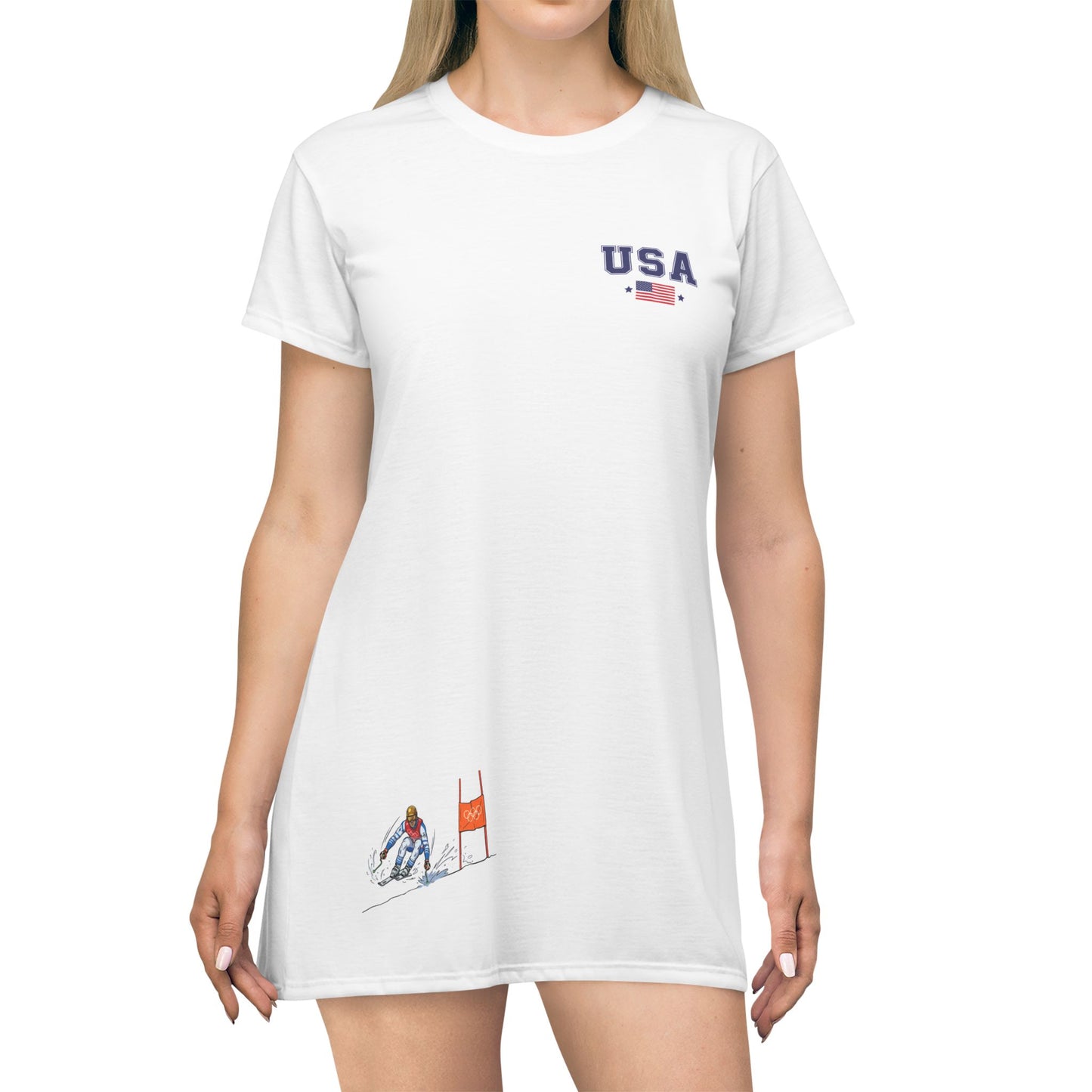 Princess Grace  TEAM USA  T-Shirt Dress
