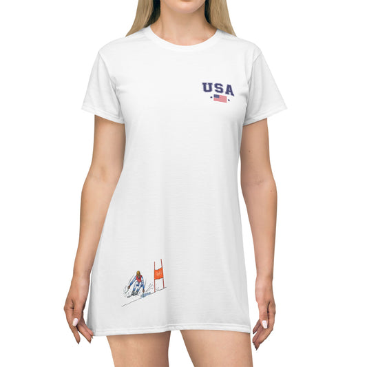 Princess Grace  TEAM USA  T-Shirt Dress