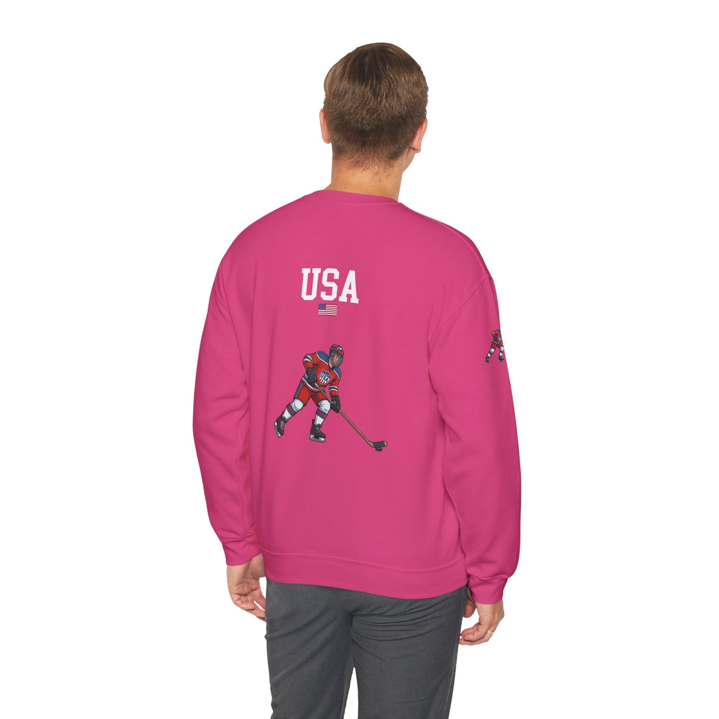 Princess Grace  TEAM USA  Unisex Heavy Blend Crewneck Sweatshirt