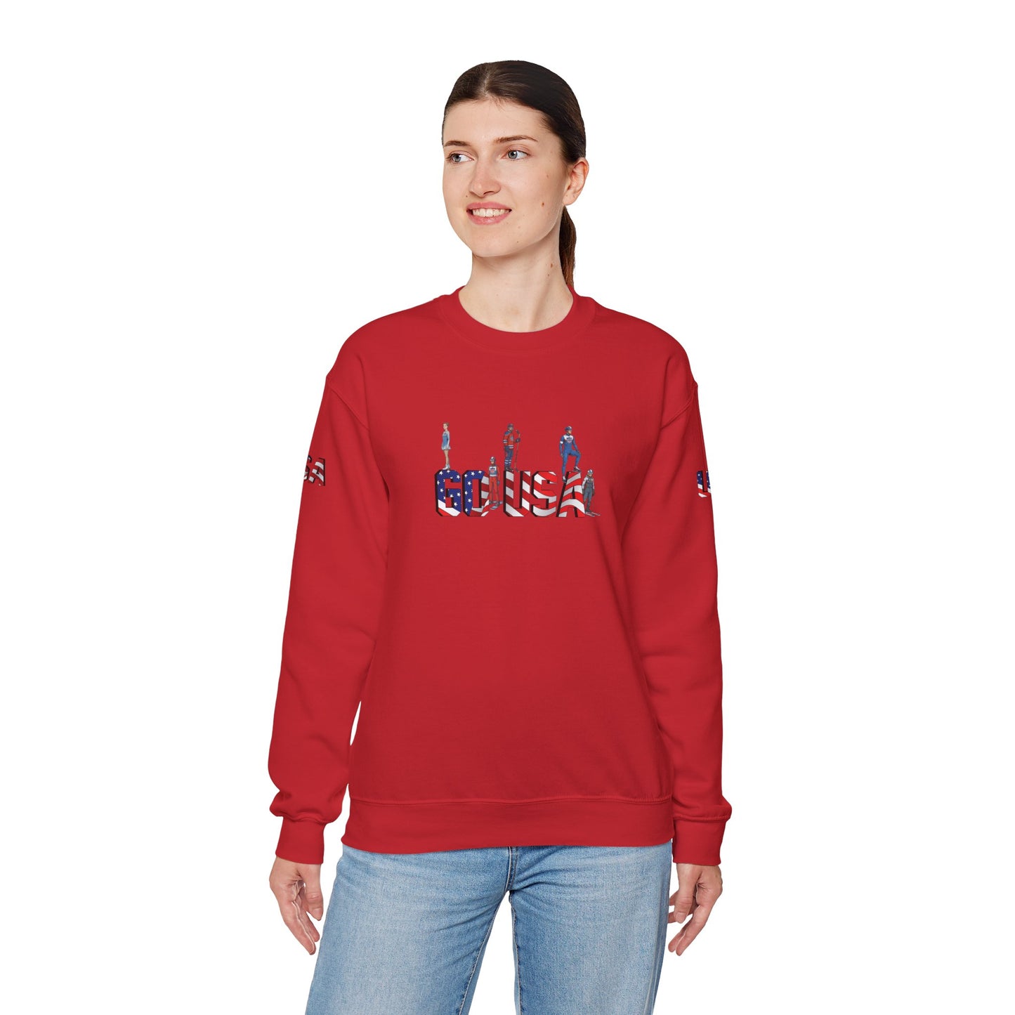 Princess Grace  TEAM USA  Unisex Heavy Blend  Crewneck Sweatshirt