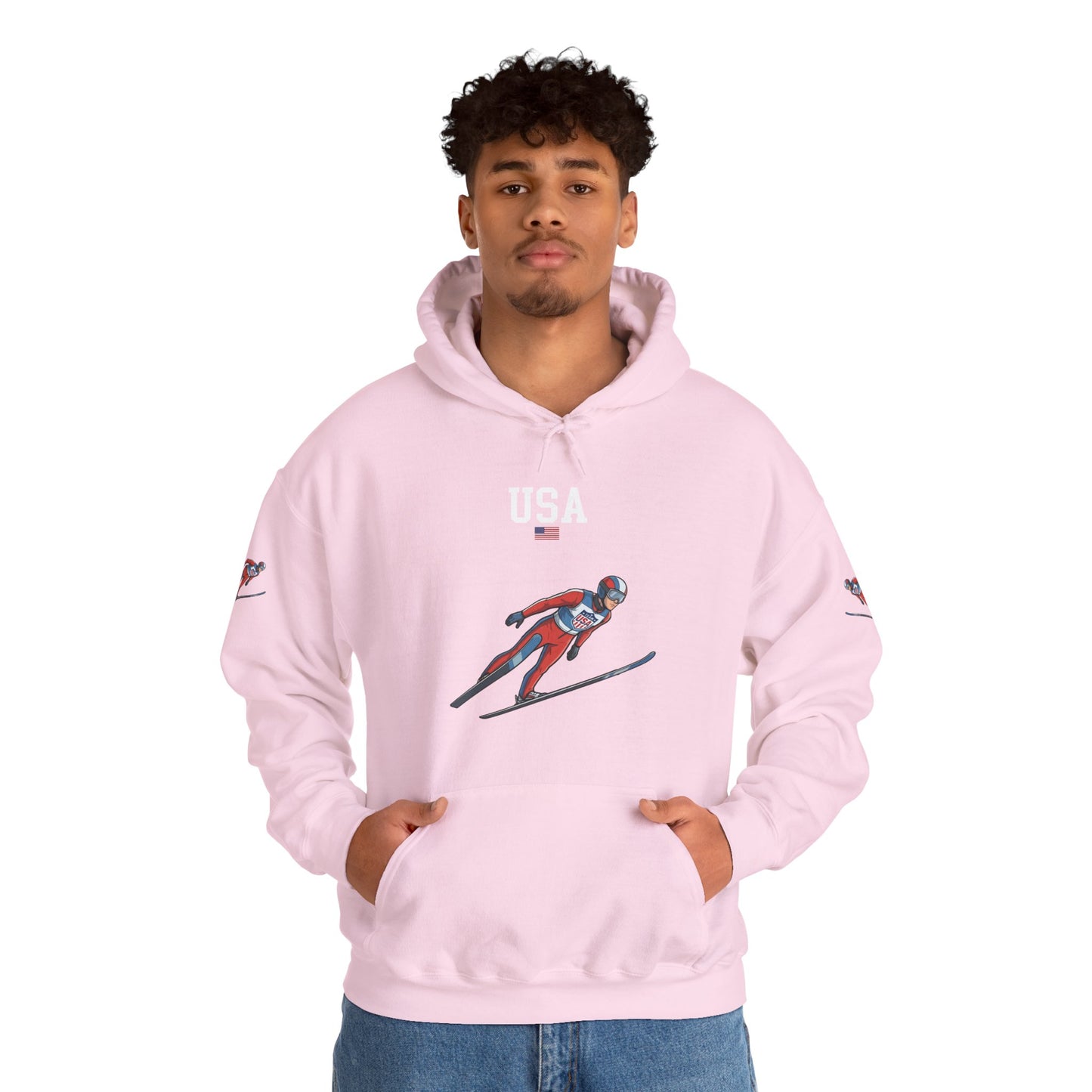 Princess Grace  TEAM USA  Unisex Heavy Blend Hooded Sweatshirt