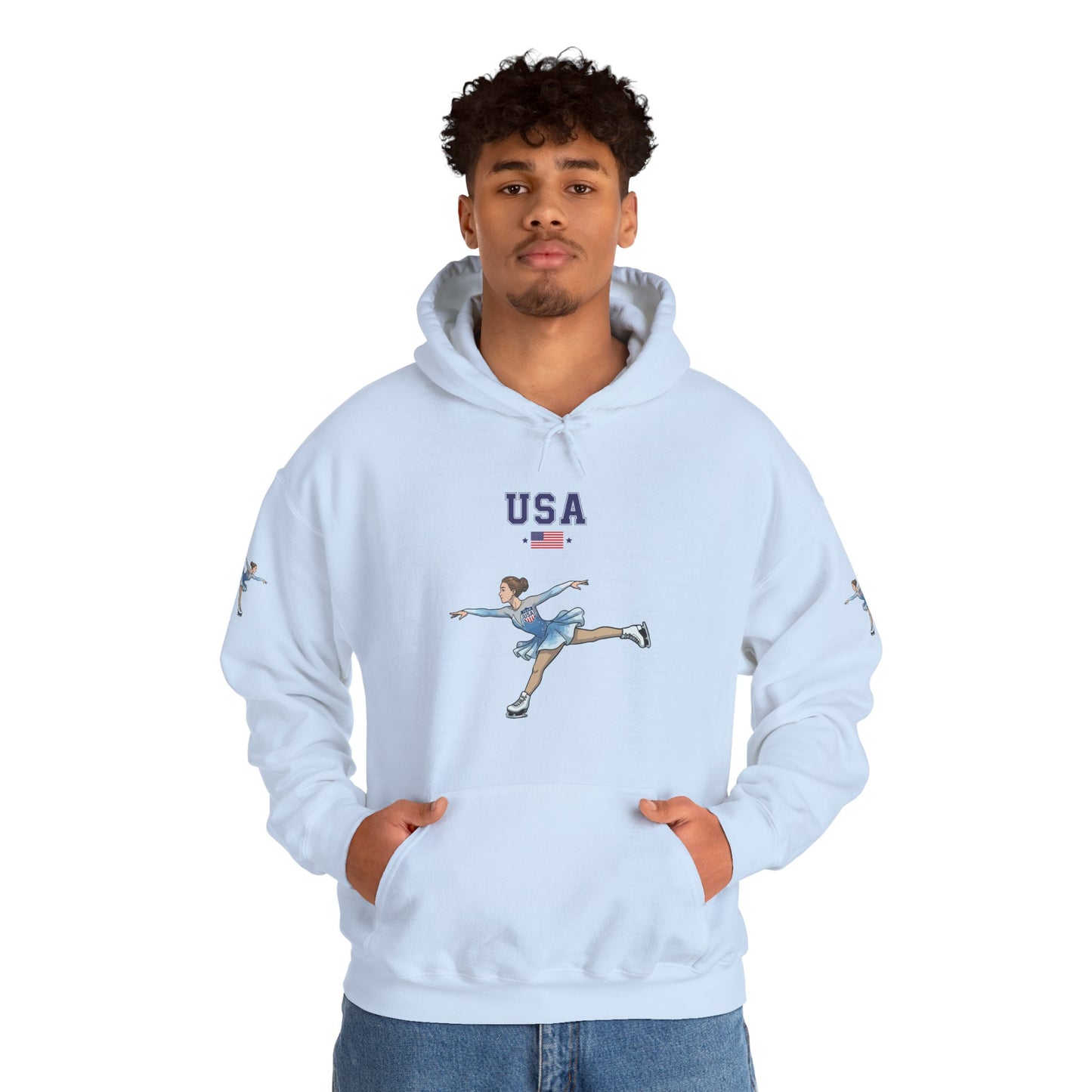 Princess Grace  TEAM USA  Unisex Heavy Blend Hooded Sweatshirt