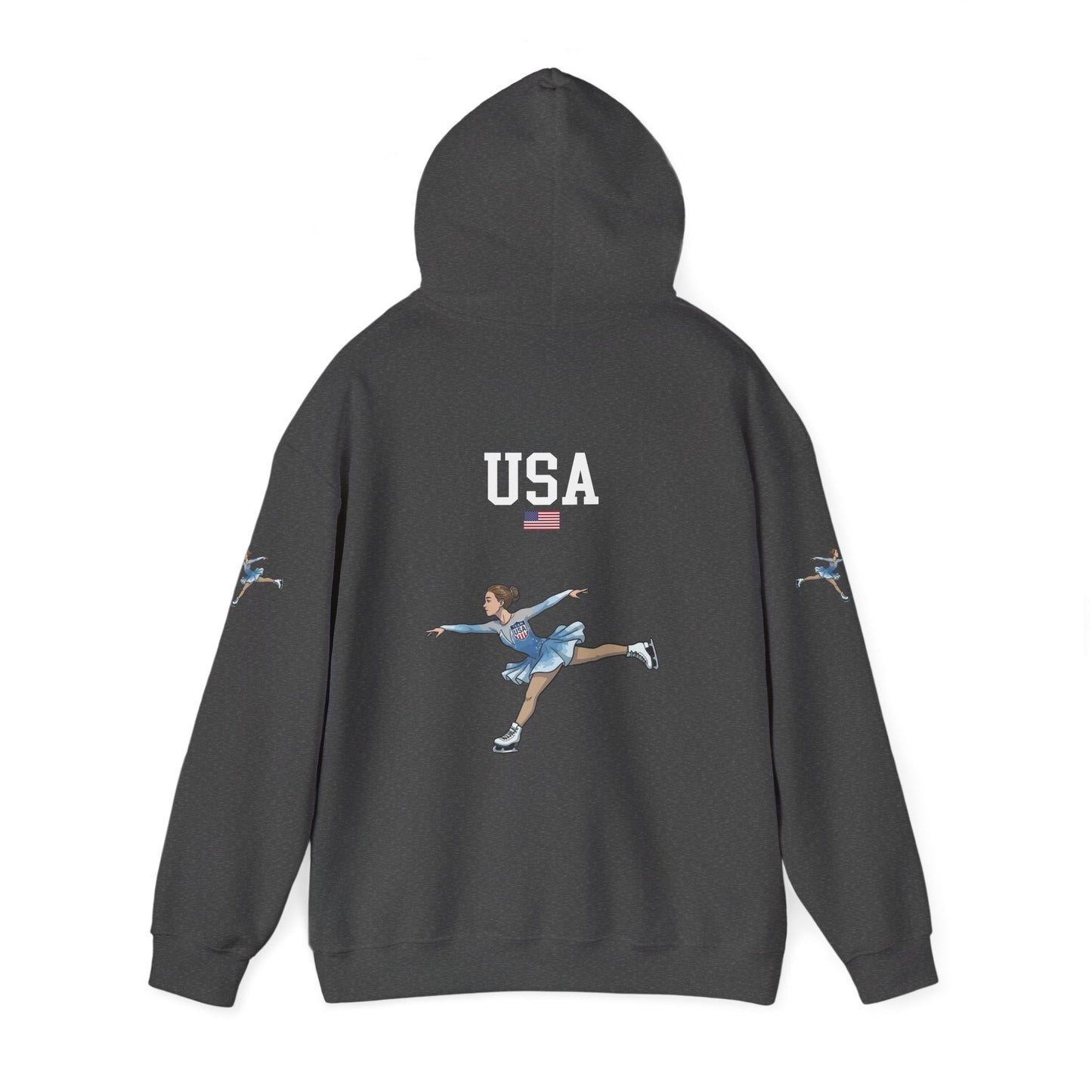 Princess Grace  TEAM USA  Unisex Heavy Blend Hooded Sweatshirt