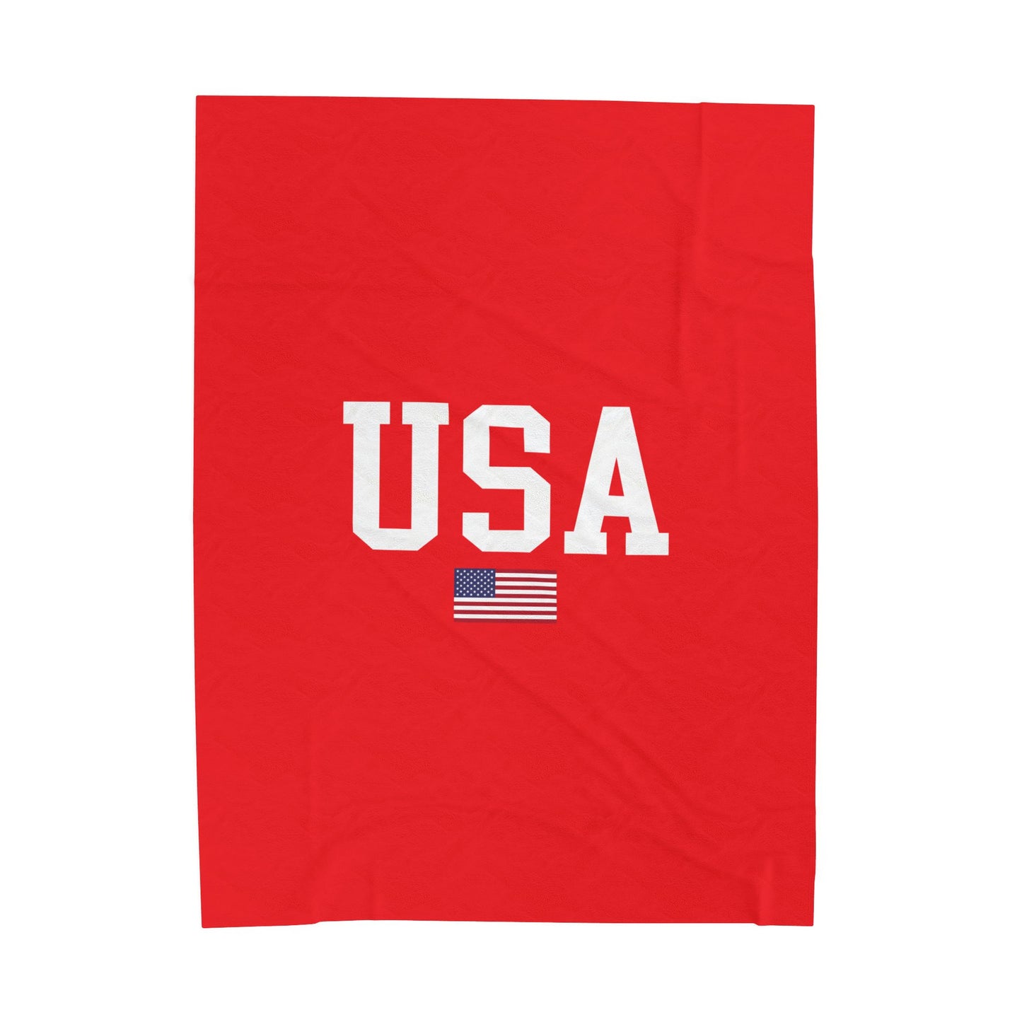 Princess Grace  TEAM USA  Velveteen Plush Blanket