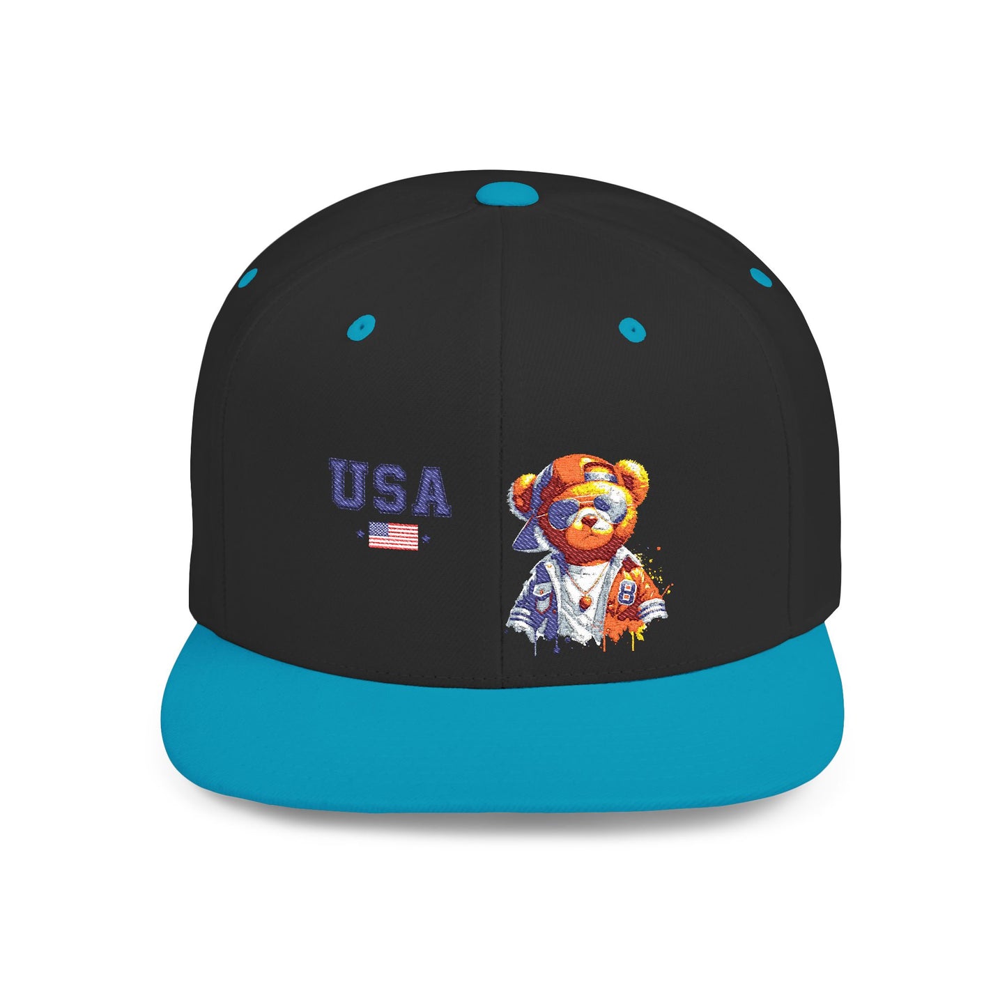 Princess Grace  TEAM USA  Flat Bill Snapback Hat