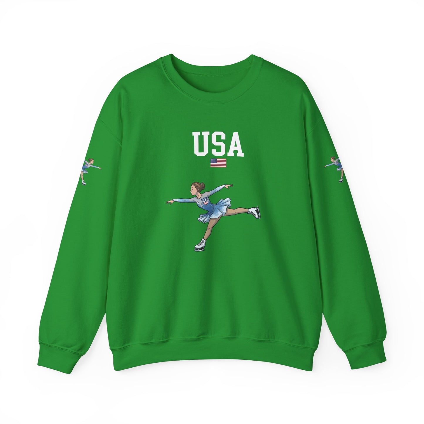 Princess Grace  TEAM USA  Unisex Heavy Blend  Crewneck Sweatshirt