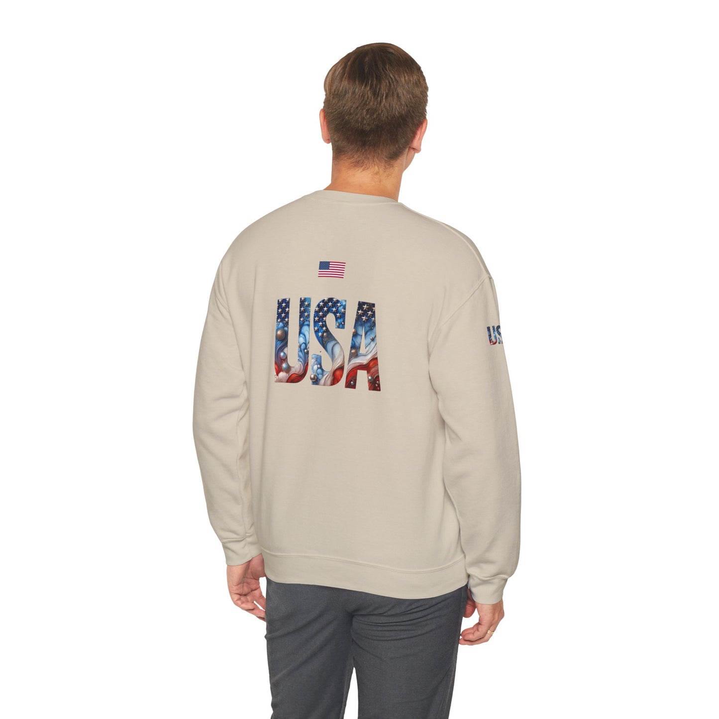 Princess Grace TEAM USA Unisex Heavy Blend Crewneck Sweatshirt